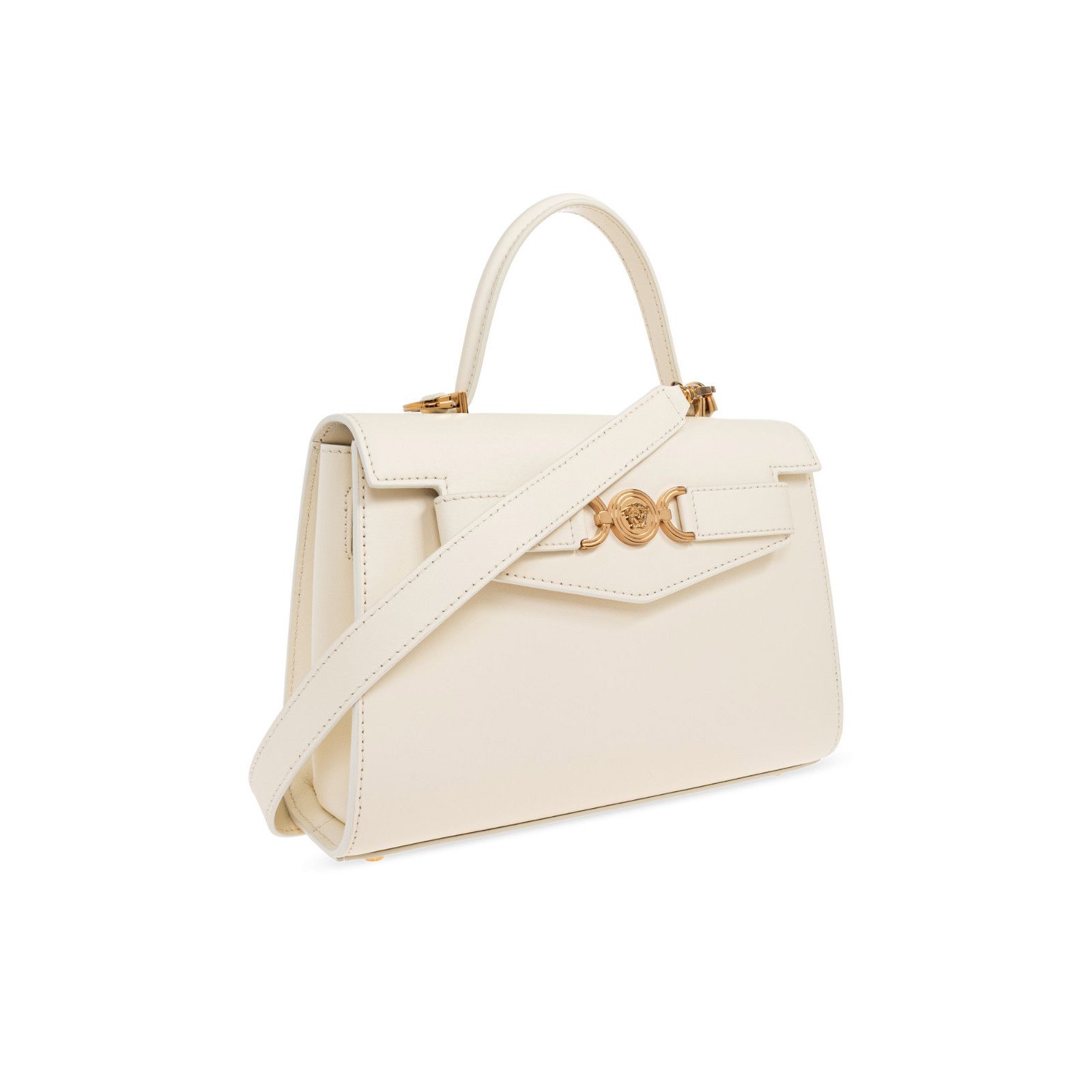 Versace VERSACE 95 Cream Top Handle Bag New & Authentic Size ONE SIZE - 3 Thumbnail