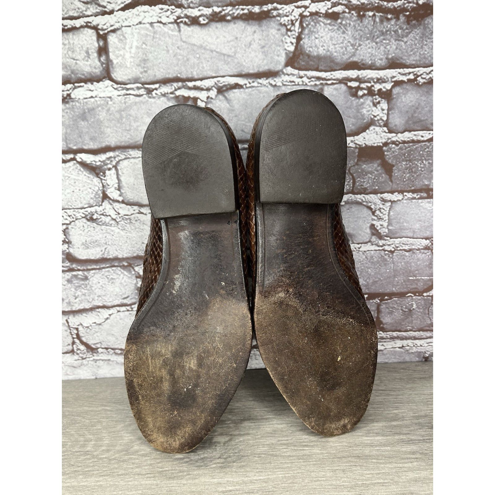 Bally VTG Bally Seville Leather Woven Monk Strap Loafers Shoes Bro Size US 8.5 / EU 41-42 - 19 Thumbnail