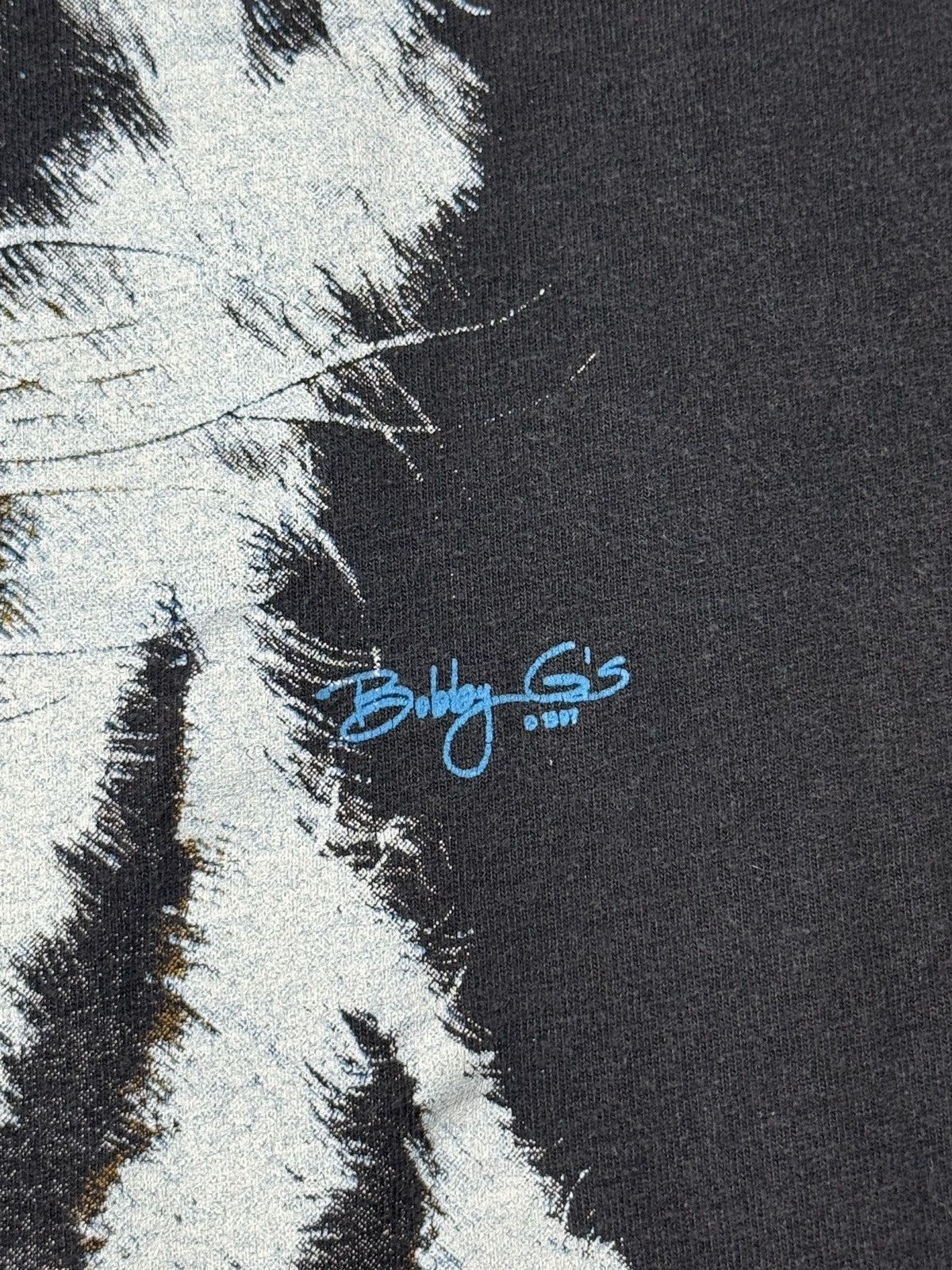 Other Vtg 90s Siberian Tiger AOP RARE Extinction Forever T Shirt Size US XL / EU 56 / 4 - 3 Thumbnail