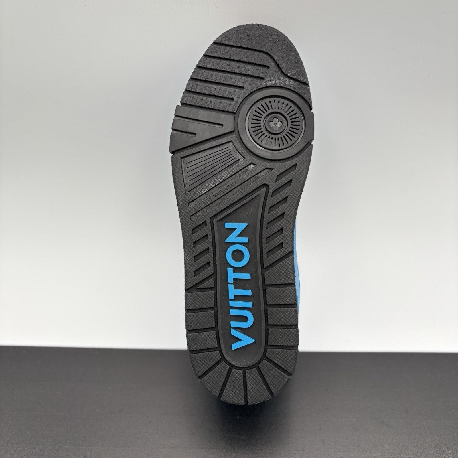 Louis Vuitton Louis Vuitton Virgil Abloh Trainer 'Blue Black' | Worn 1-3x Size US 8 / EU 41 - 8 Thumbnail