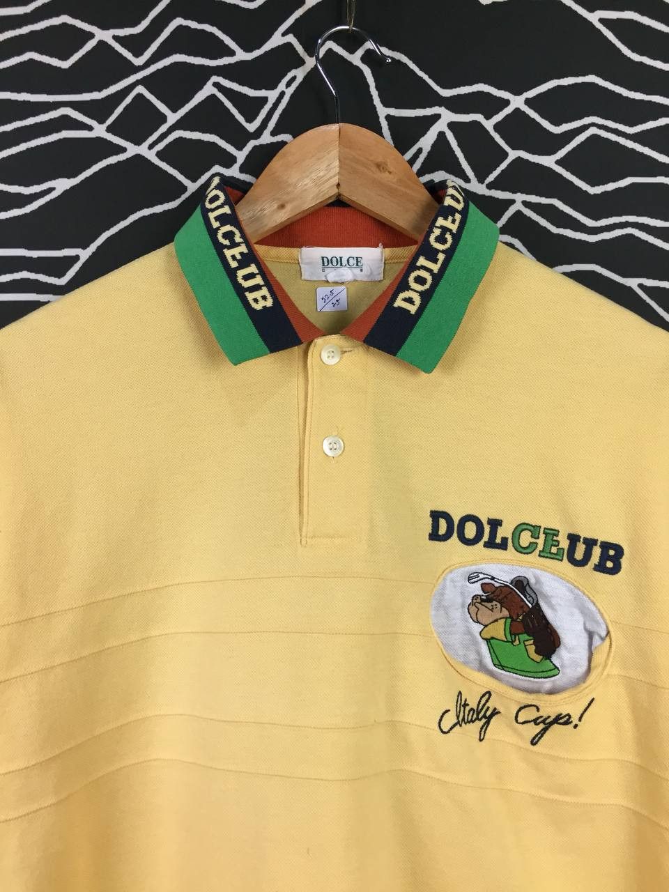 Japanese Brand Vtg Dolce Club Italy Cup Golf Polo Tee Size US L / EU 52-54 / 3 - 3 Thumbnail