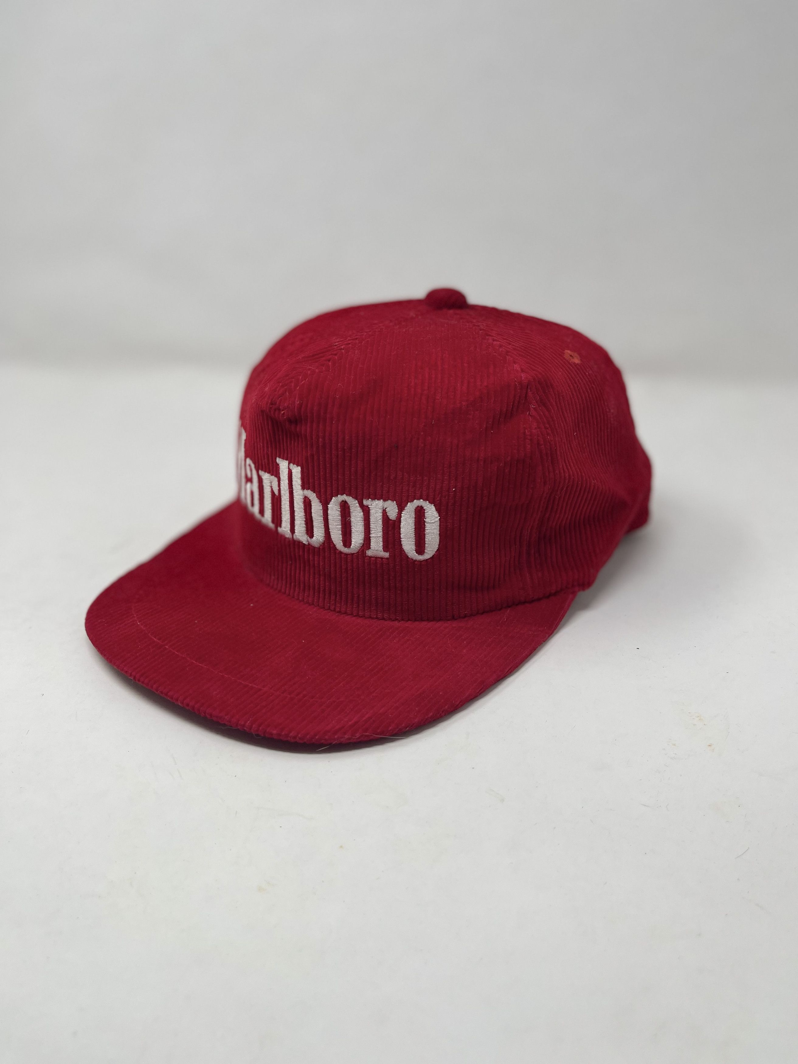 Marlboro Malboro Coduroy Snapback Hat Size ONE SIZE - 3 Thumbnail