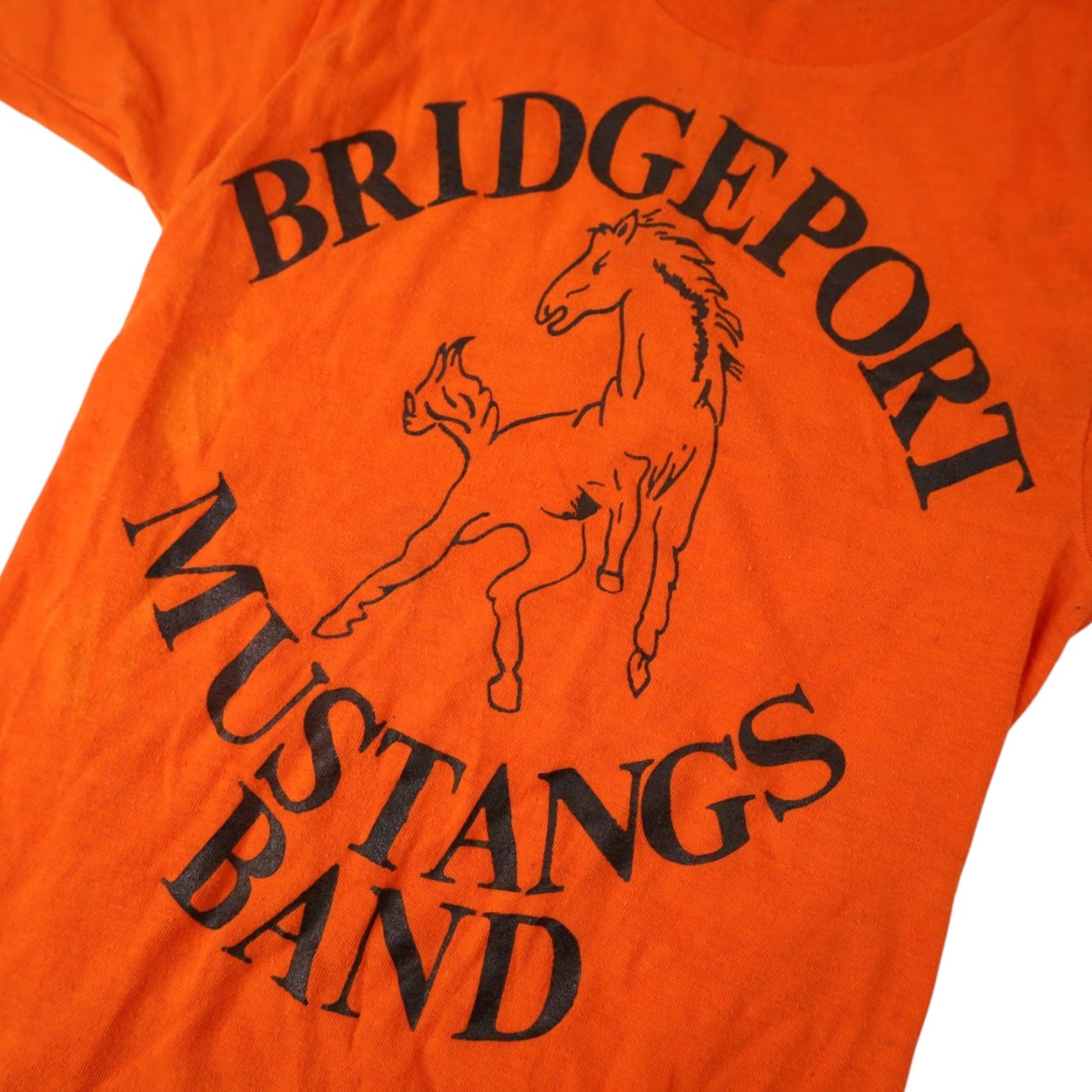 Vintage VINTAGE Bridgeport Mustangs Band Graphic Shirt Size US S / EU 44-46 / 1 - 7 Thumbnail