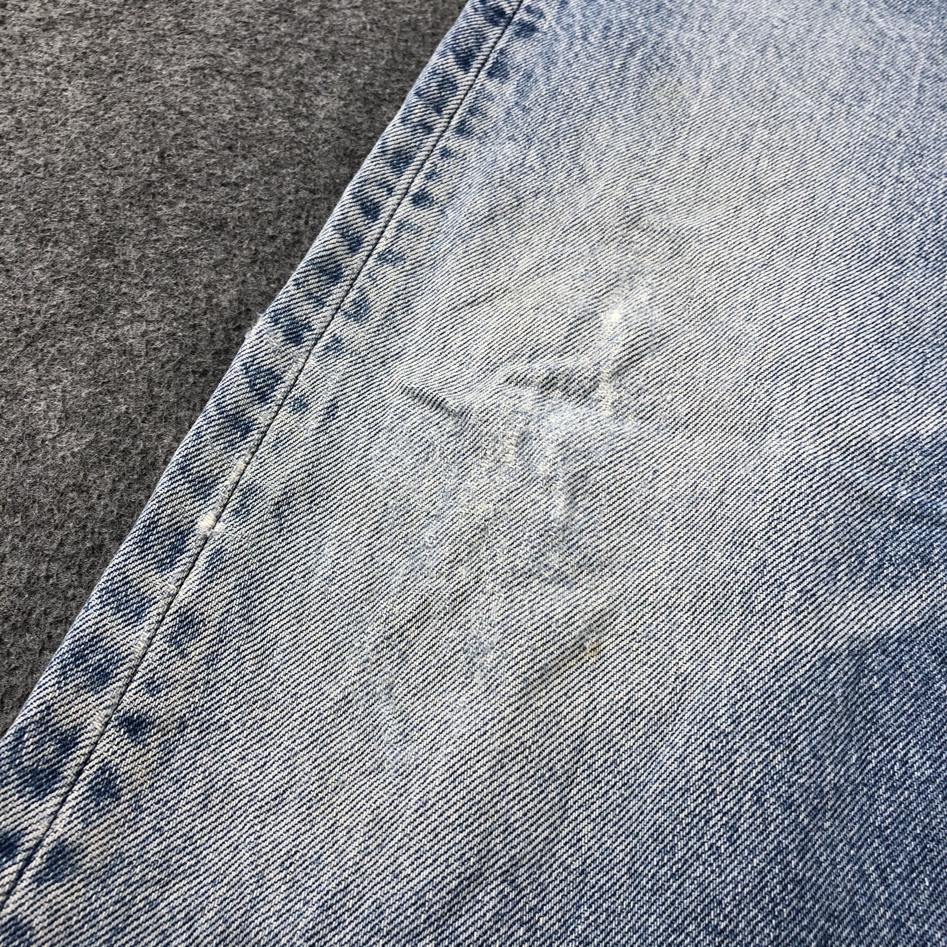 Levi's Vintage Blue Wash Levis 501 Jeans-J2508 Size US 36 / EU 52 - 10 Thumbnail