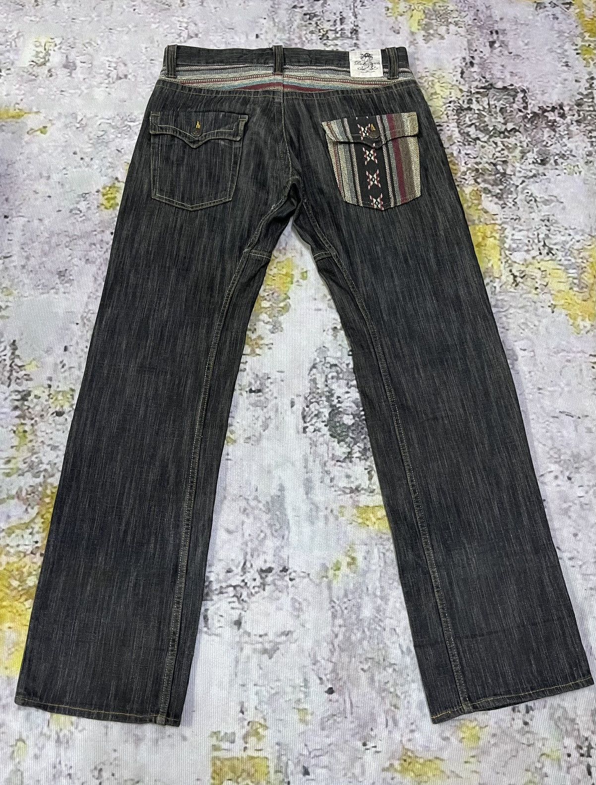 If Six Was Nine × Japanese Brand Japanese Dominate Handcrafted Jeans Distressed Jeans Size US 34 / EU 50 - 2 Thumbnail