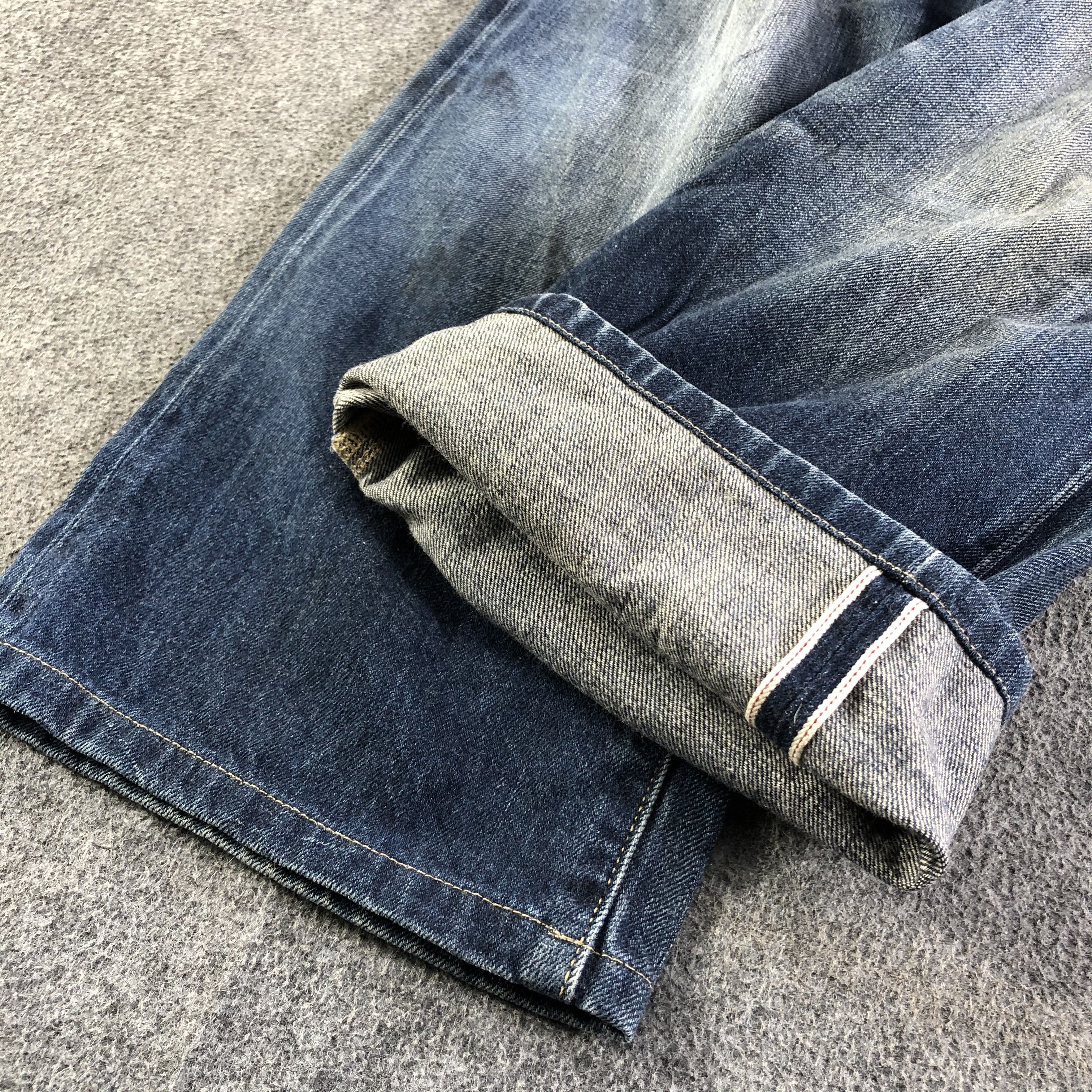 Selvedge Blue Wash Uniqlo Jeans-J2957