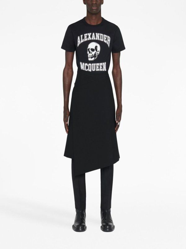 Alexander McQueen o1y1024 T-Shirt In Black Size US L / EU 52-54 / 3 - 4 Thumbnail