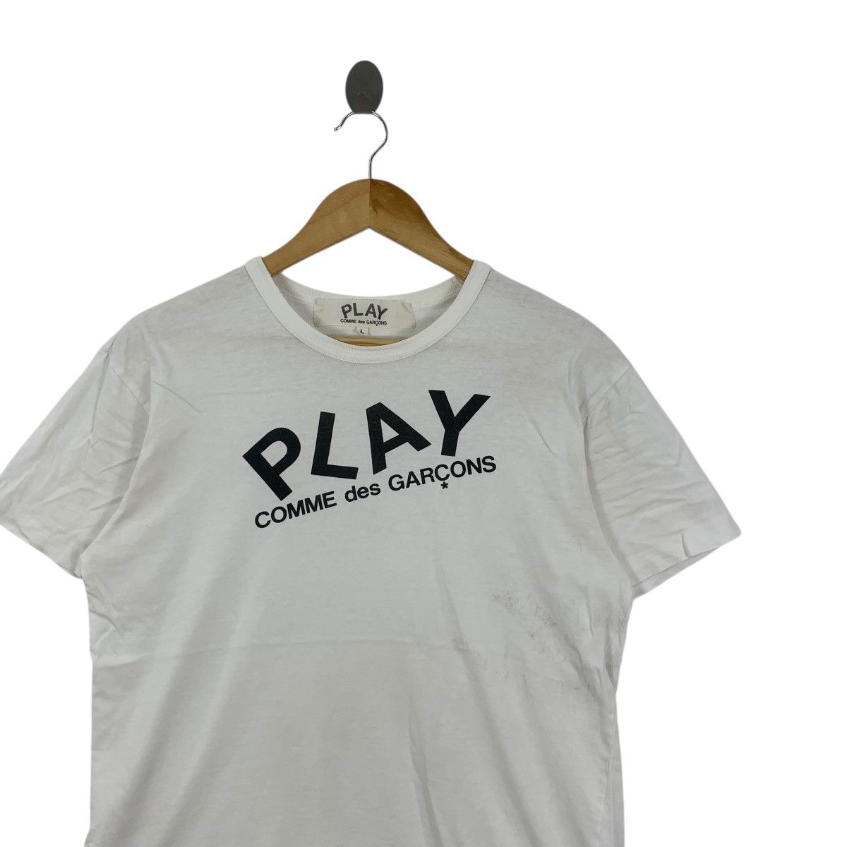 Comme des Garcons Vintage COMME DES GARCONS PLAY Collection Tee Shirt Top Size L / US 10 / IT 46 - 4 Thumbnail