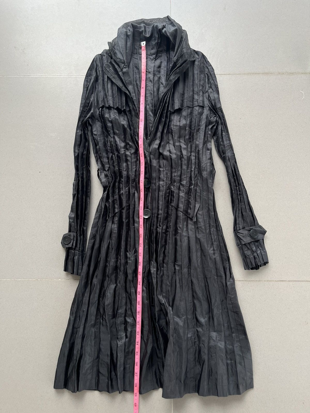 Japanese Brand Pleats Please Japanese Specchio Coats Blazer Issey Style Size L / US 10 / IT 46 - 12 Thumbnail