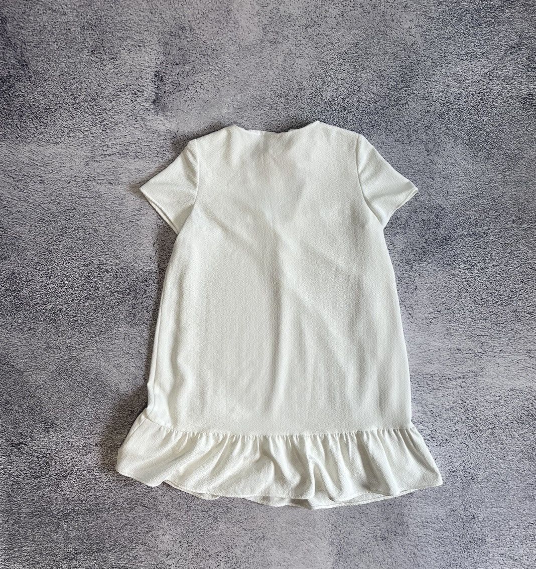 Sezane Sezane Women’s Dress V- Neck Short Sleeve Made In Bulgaria Size S / US 4 / IT 40 - 9 Thumbnail