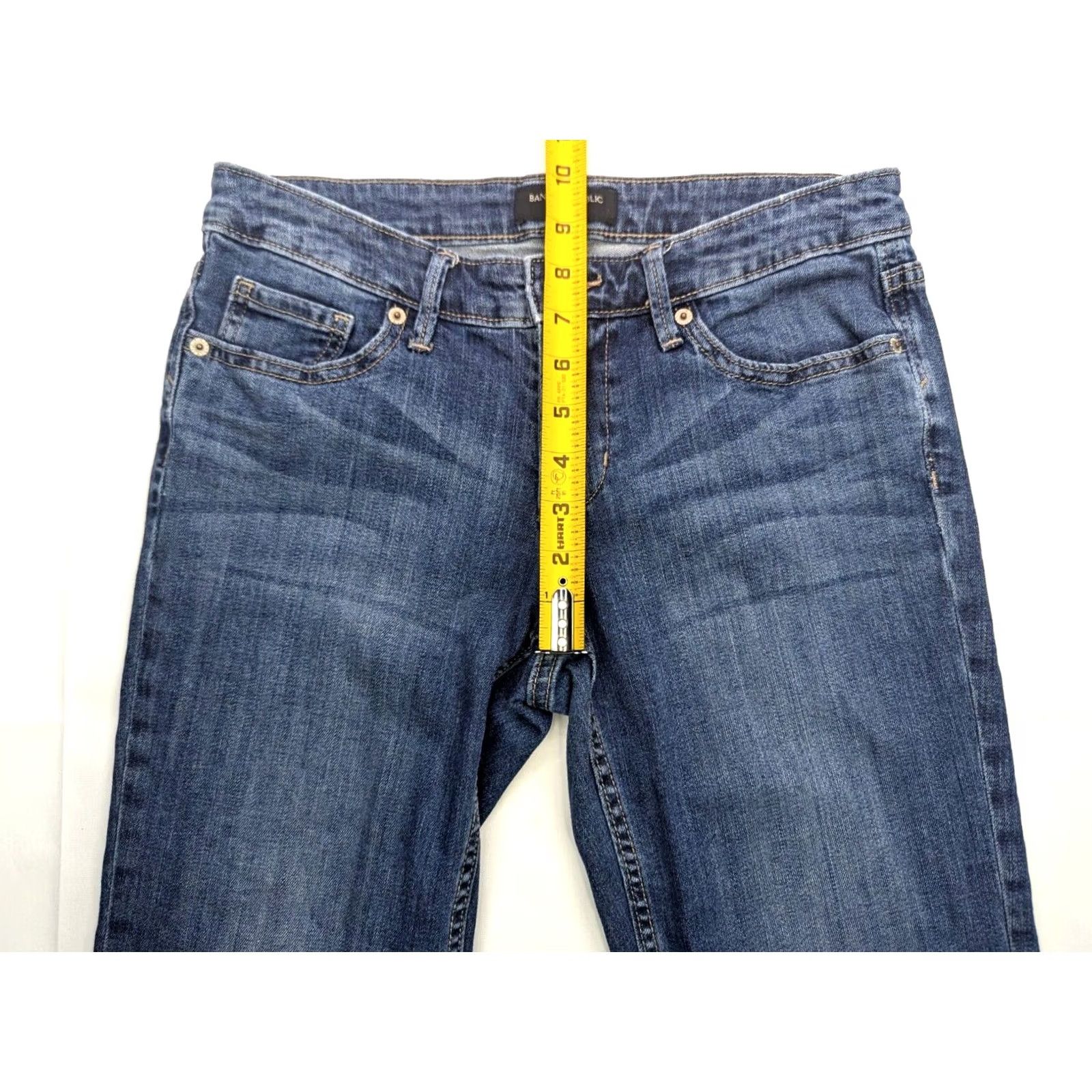 Banana Republic Banana Republic Jeans Women 24/7 True 28x23 Crop Denim Capris Straight Leg Size 28" / US 6 / IT 42 - 5 Thumbnail