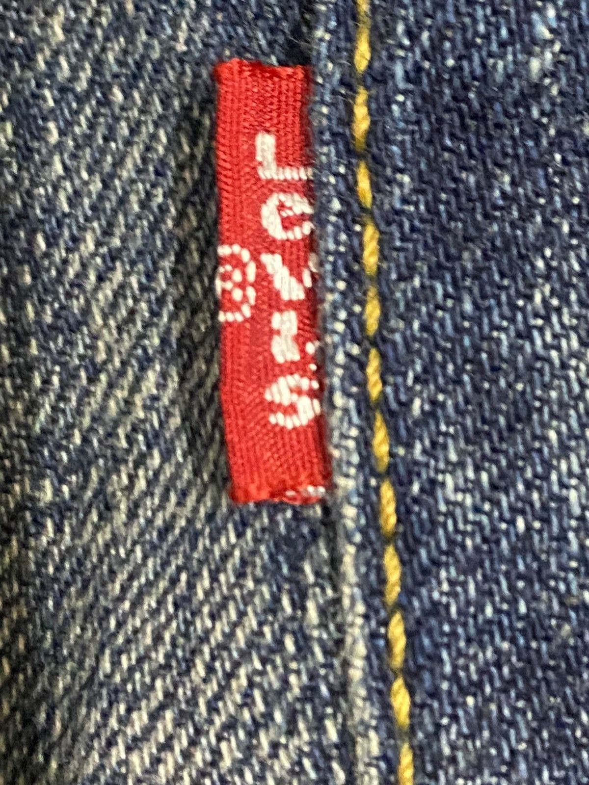 Levi's Vintage Clothing Vintage Levis501 Y2K Faded Distressed Style Loose Jeans Size US 35 - 14 Thumbnail