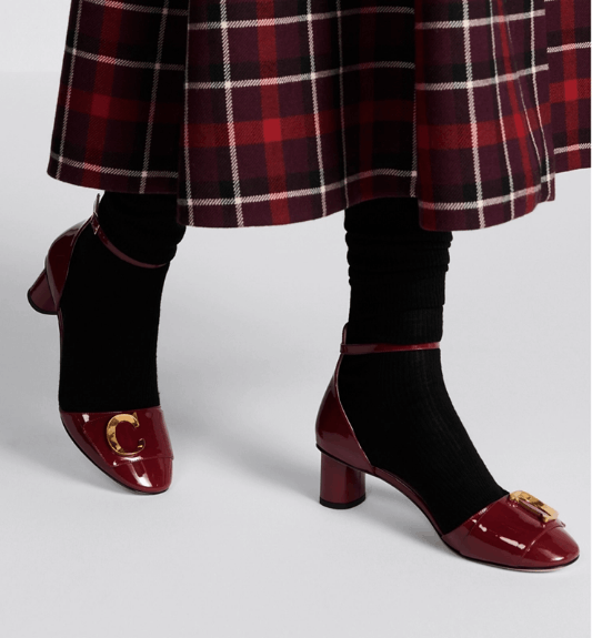 Dior o1w1db10825 KCV110 C'est Dior Pumps in Deep Fuchsia Size US 7 / IT 37 - 7 Thumbnail