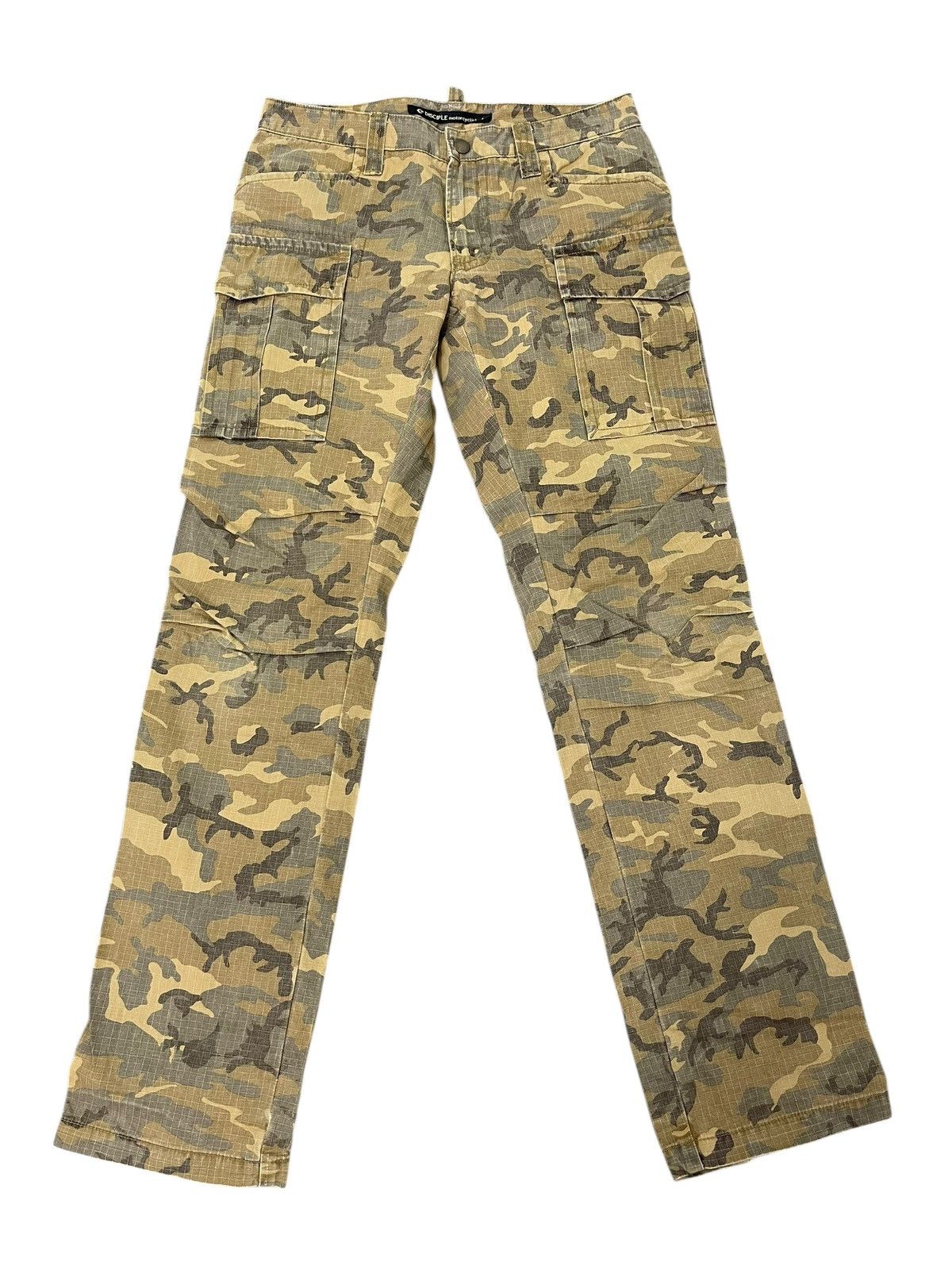 Japanese Brand Biker Pant Disciple Motorcyclist Japan Camo Poplin Pant 4🟦0 Size US 30 / EU 46 - 9 Thumbnail