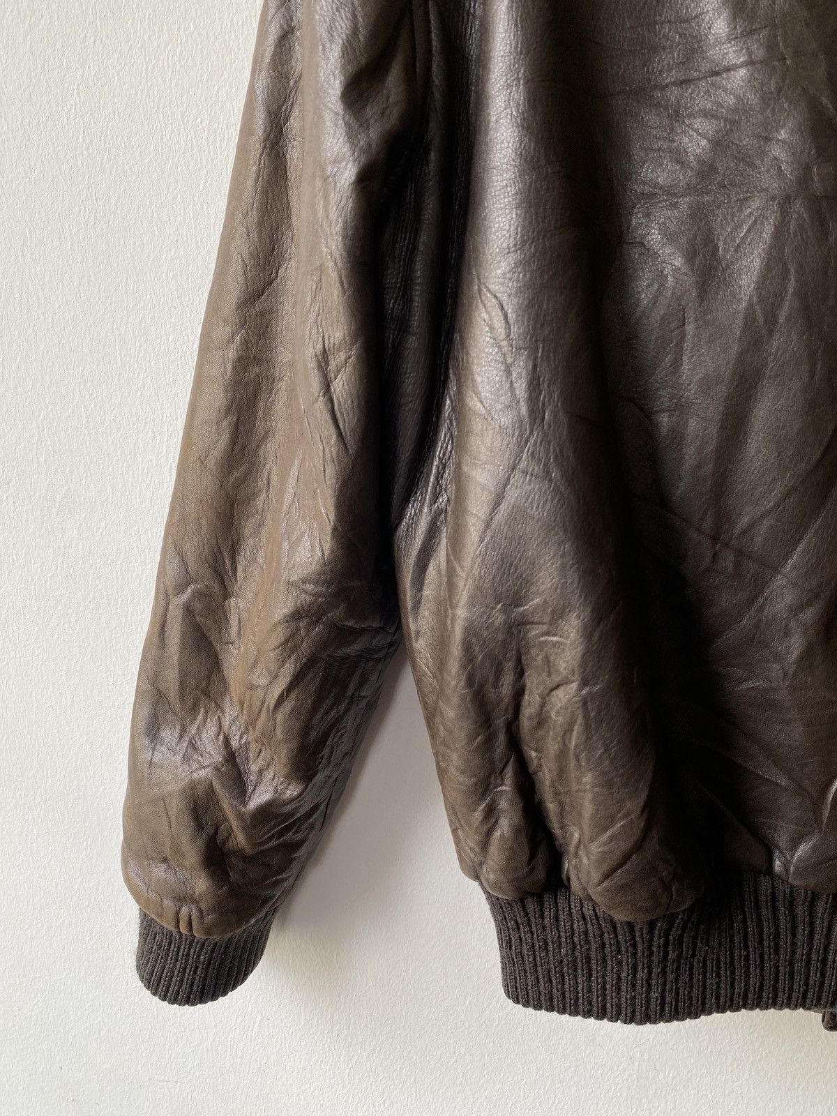 Japanese Brand Vintage 90s Angel Leather Fur Jacket Size US M / EU 48-50 / 2 - 12 Thumbnail