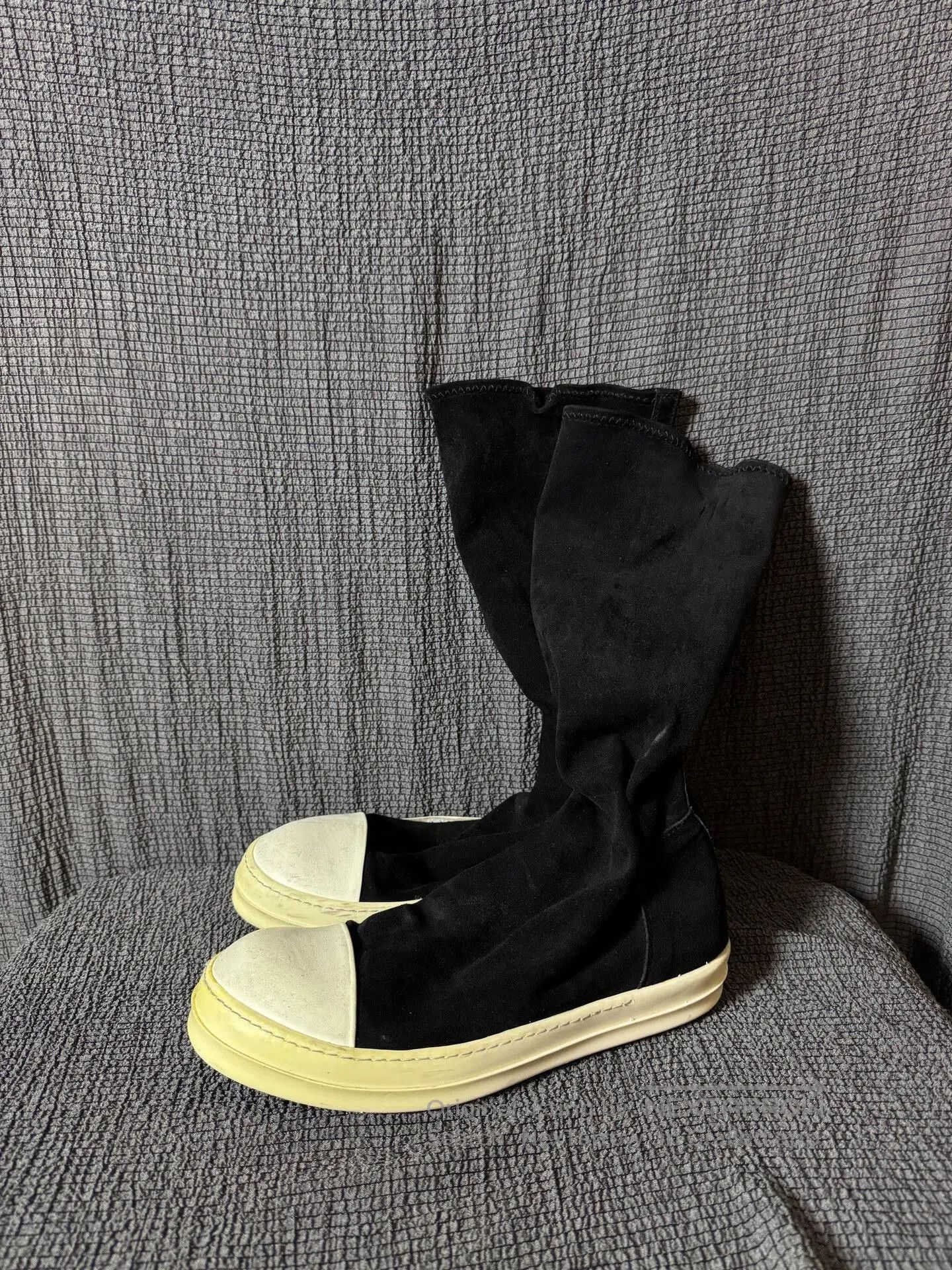 Rick Owens classic rick owens suede ankle boots. Size US 8.5 / EU 41-42 - 4 Thumbnail