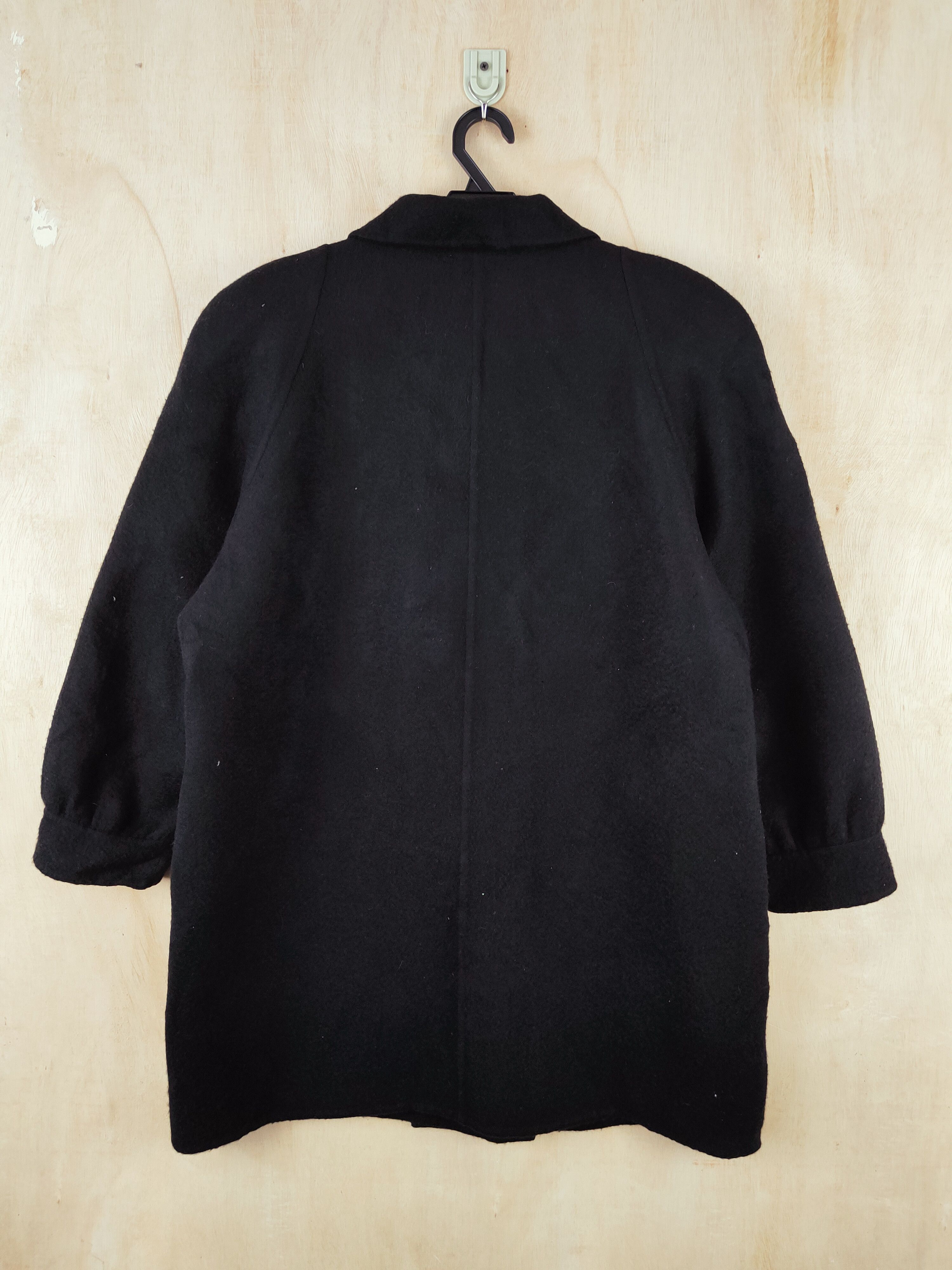 Vintage 💥 LUXURY DESIGN FASHION BY Linear Black Jackets Size L / US 10 / IT 46 - 7 Thumbnail