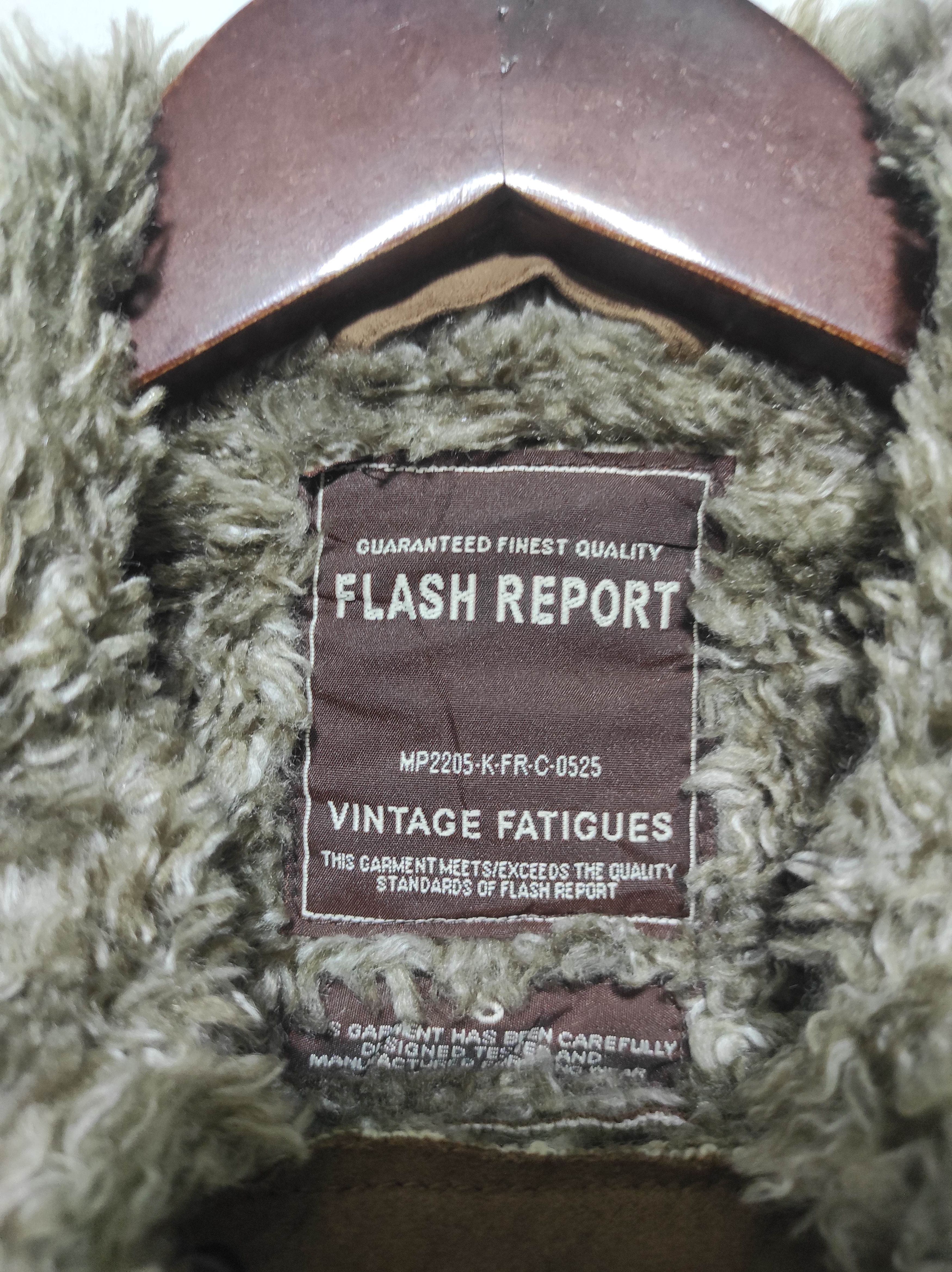 14th Addiction Flash Report Vintage Fatigues Suede Parka Jacket Size US S / EU 44-46 / 1 - 5 Thumbnail
