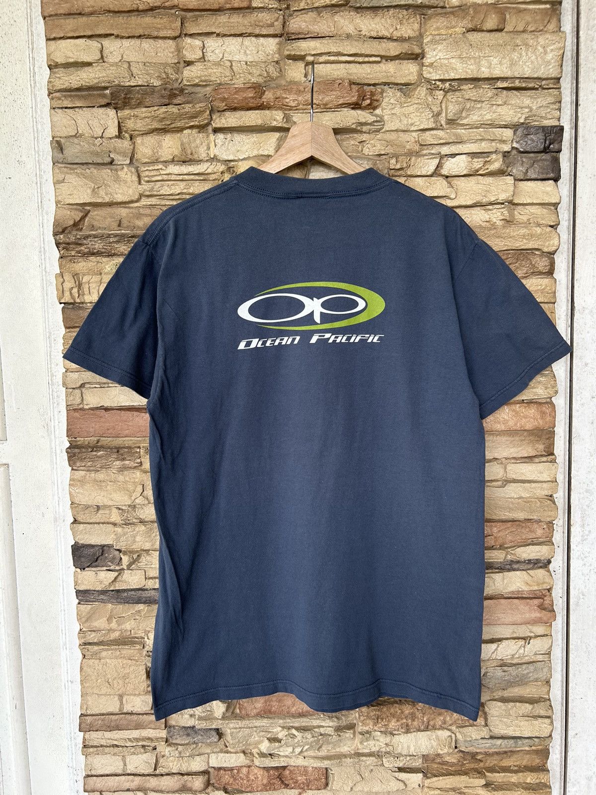Vintage Vintage Ocean Pacific Backhit Logo Surfing Tees billabong Size US M / EU 48-50 / 2 - 1 Thumbnail