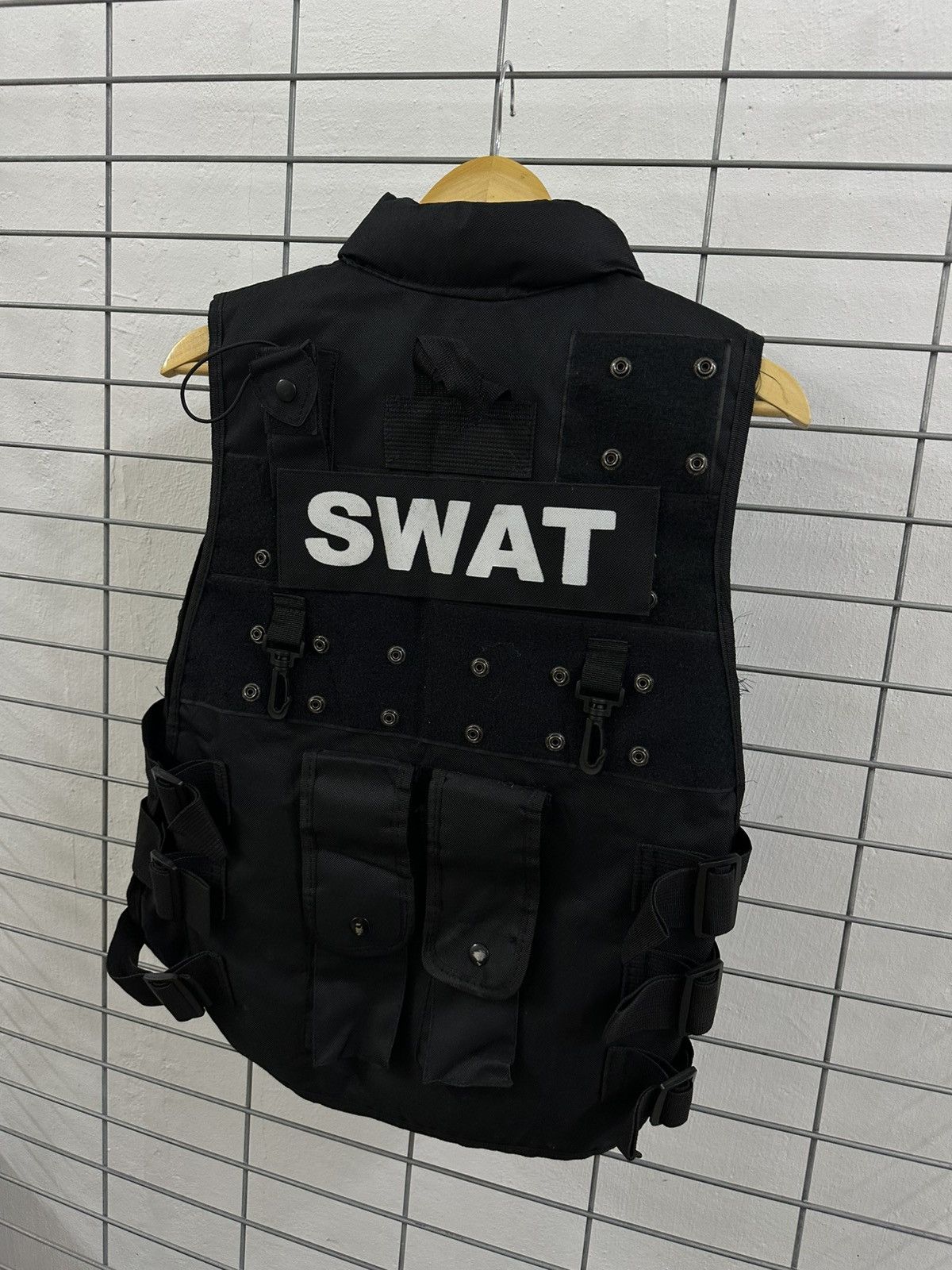 Vintage Vintage SWAT Vest Sleeveless Uniform Tactical Jacket Size 36S - 8 Thumbnail