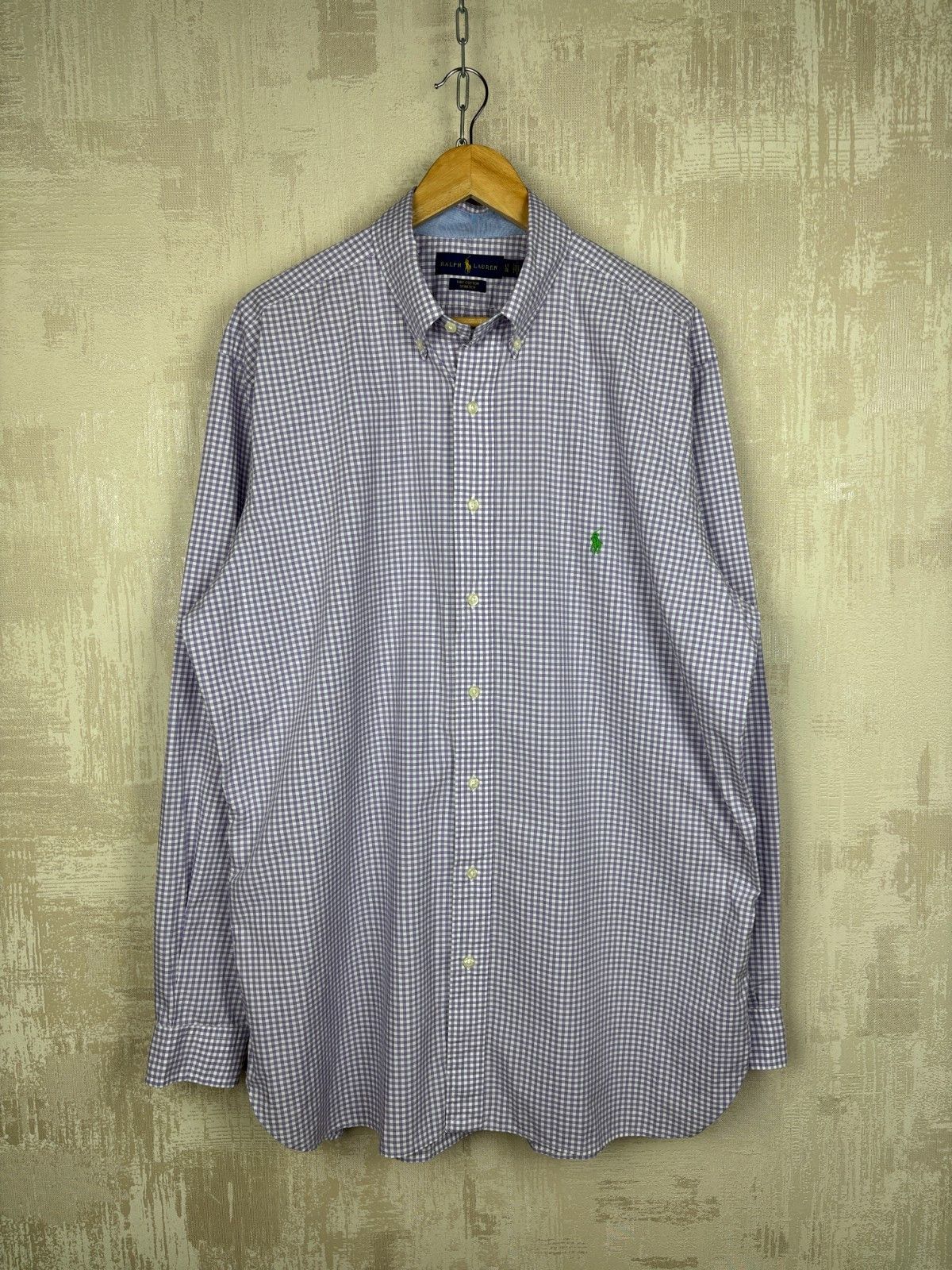 Ralph Lauren Ralph Lauren Check Long Sleeve Shirt Size Large Tall (LT) Size US L / EU 52-54 / 3 - 3 Thumbnail