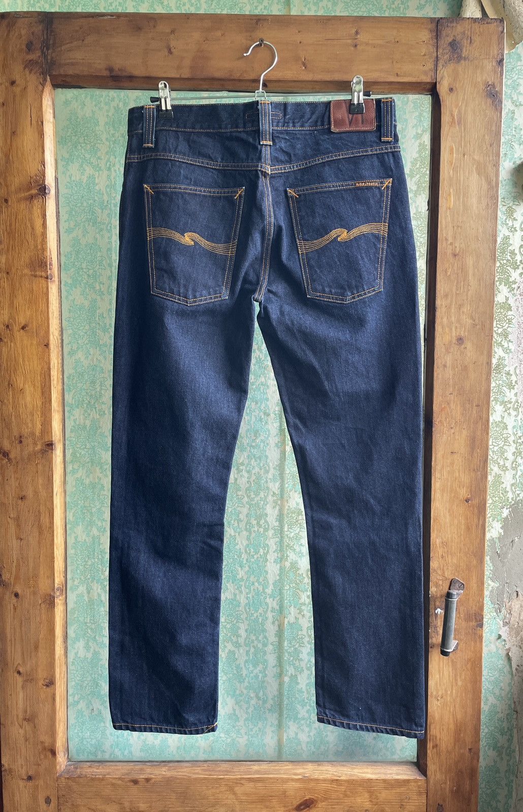 Nudie Jeans Nudie Jeans Grim Tim Dry Ring Men’s Pants Trousers 34x32 Size US 34 / EU 50 - 1 Thumbnail