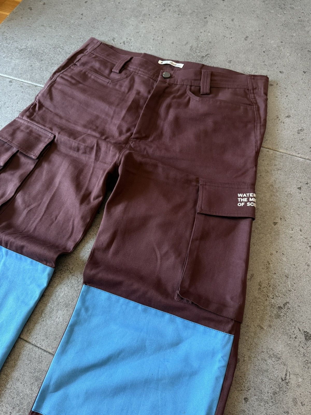 Acne Studios Acne Studios Cargo Pants “Water the mirror of science” Benee Size US 32 / EU 48 - 5 Thumbnail