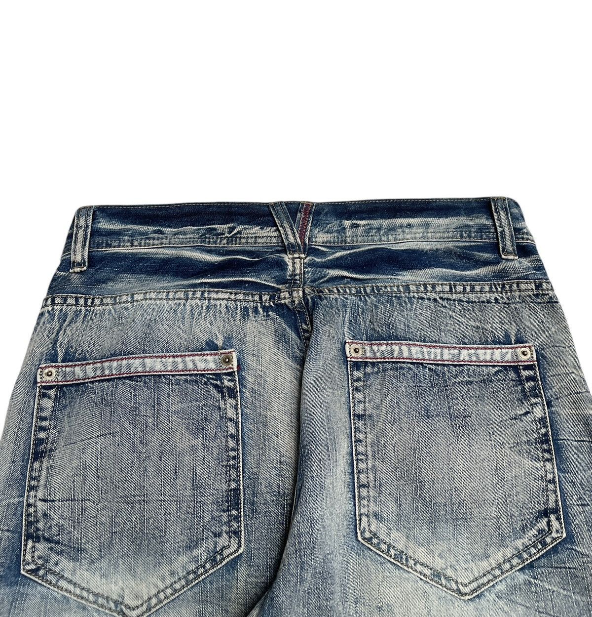 Japanese Brand × Vintage Rare Design Vintage Brand Roshell Jeans 1990s Size US 35 - 4 Thumbnail