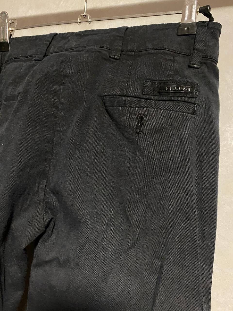 Prada Prada Black Tab Casual Pants Luxury Vintage Women Size 38 Size 26" / US 2 / IT 38 - 5 Thumbnail