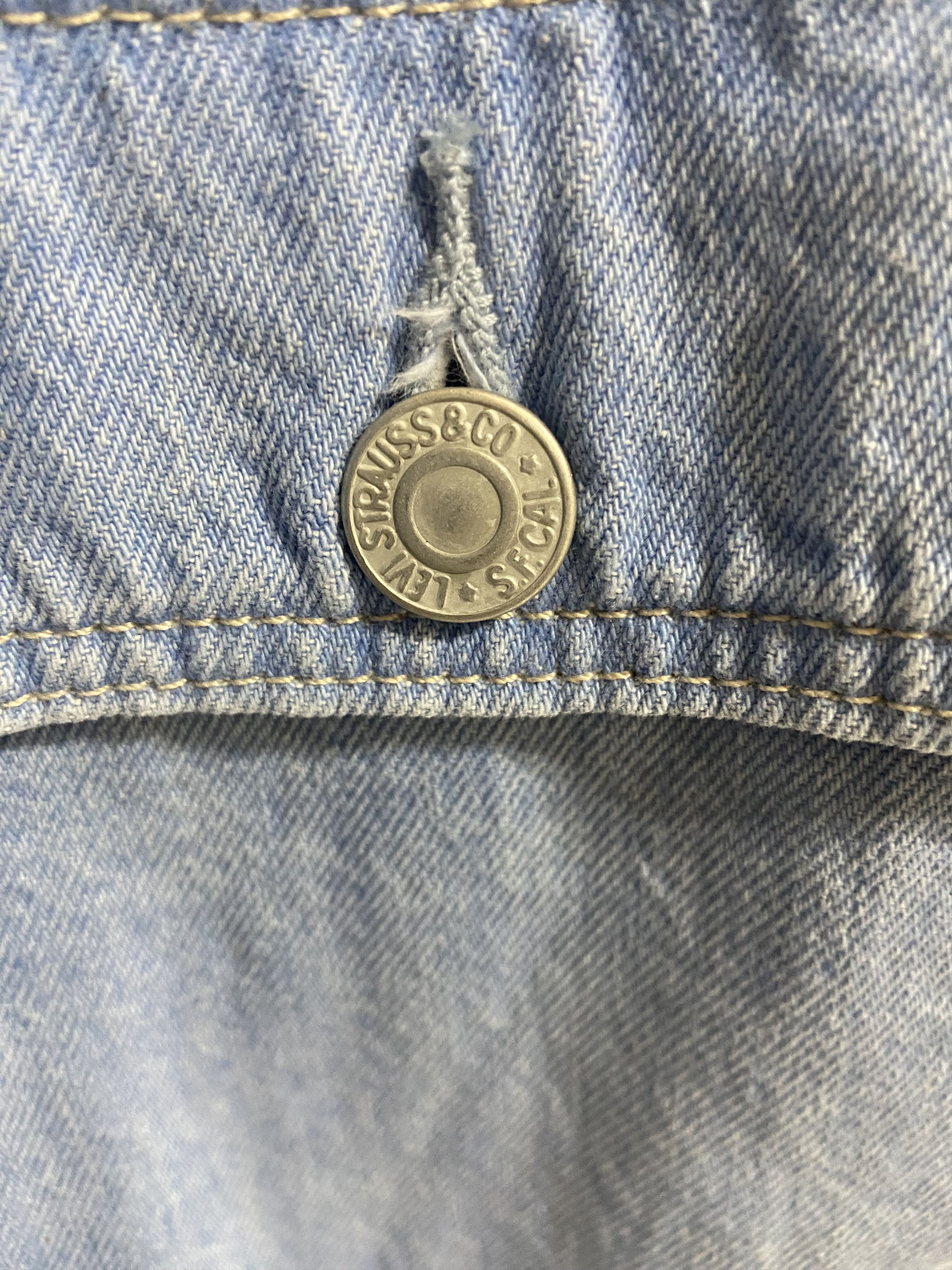 Levi's Levi’s UTILITY SELVEDGE TRUCKER JACKET Made In Japan SZ L Size US L / EU 52-54 / 3 - 4 Thumbnail