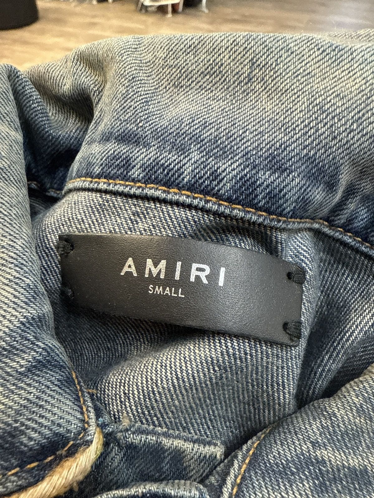 Amiri Amiri denim jacket paint splatter Size US S / EU 44-46 / 1 - 7 Thumbnail