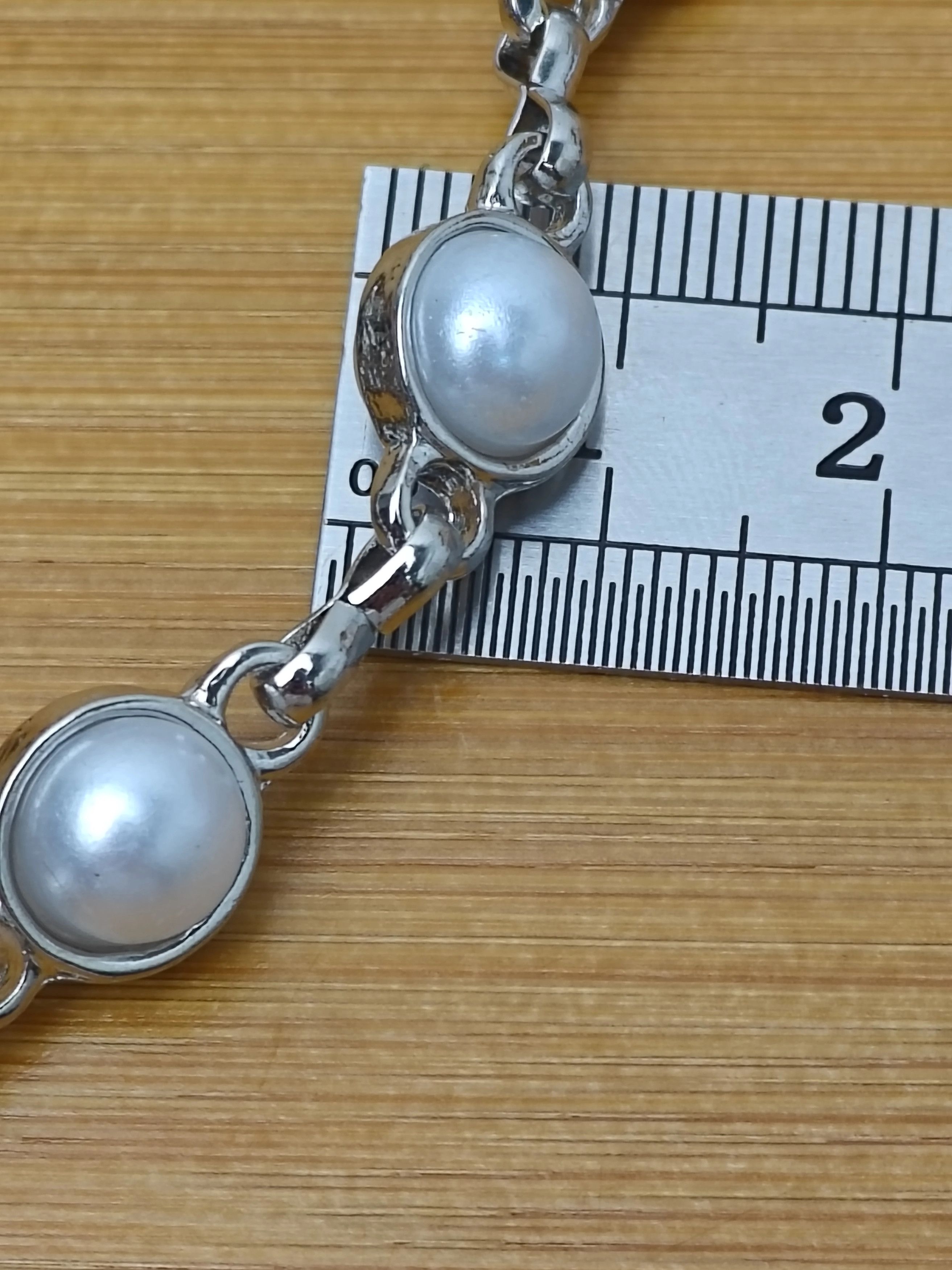 Jewelry Retro Concise Bilayer Clamp Beads Chain Keychain Pants Size ONE SIZE - 4 Thumbnail