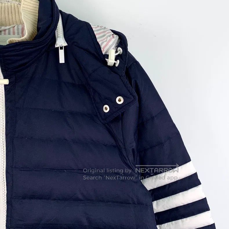 Thom Browne Thom Browne Long-sleeved down jacket Size US L / EU 52-54 / 3 - 3 Thumbnail