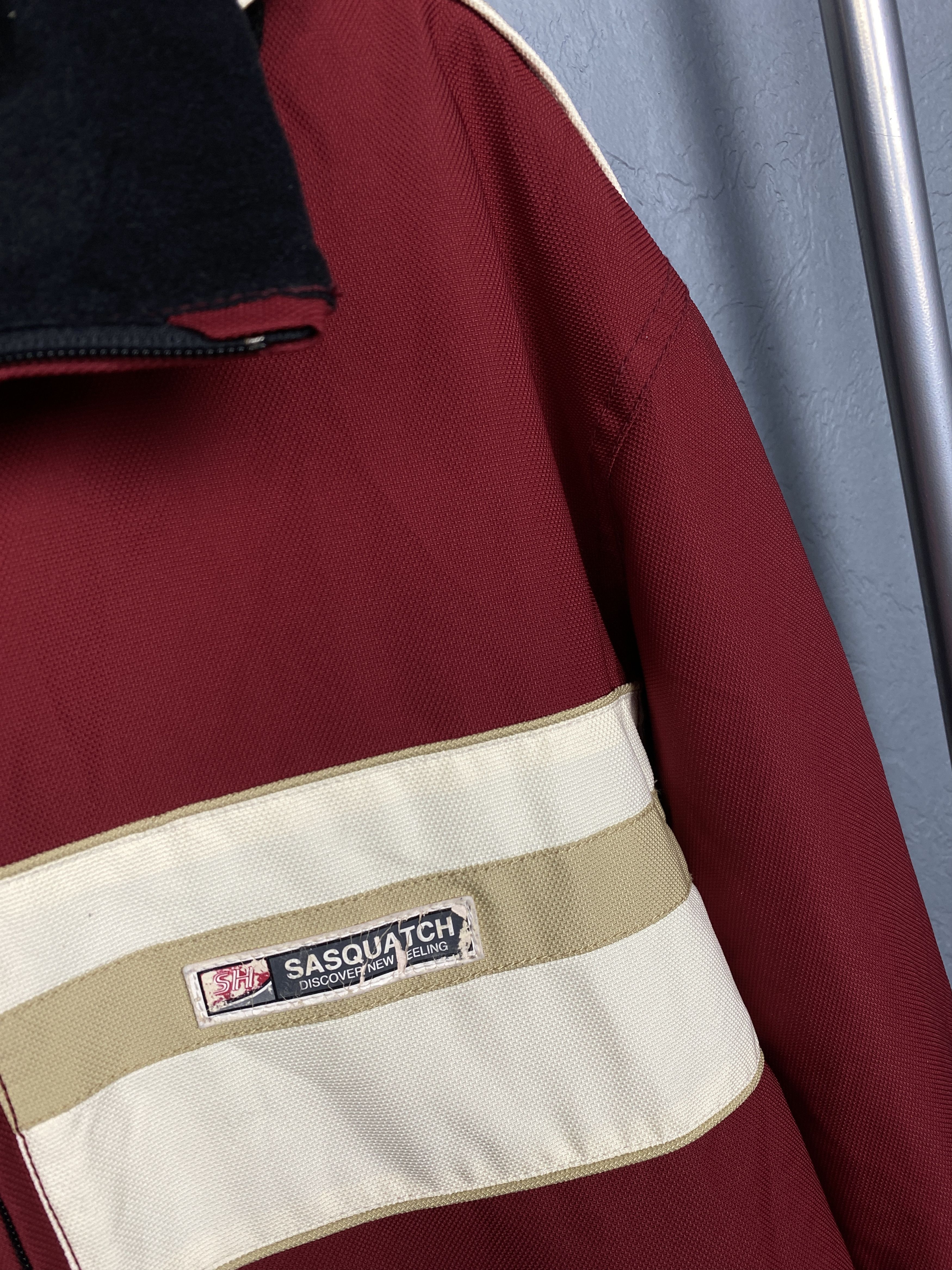 Japanese Brand Sasquatch Japan Vintage Mens Winter Jacket Windbreaker Size US L / EU 52-54 / 3 - 3 Thumbnail