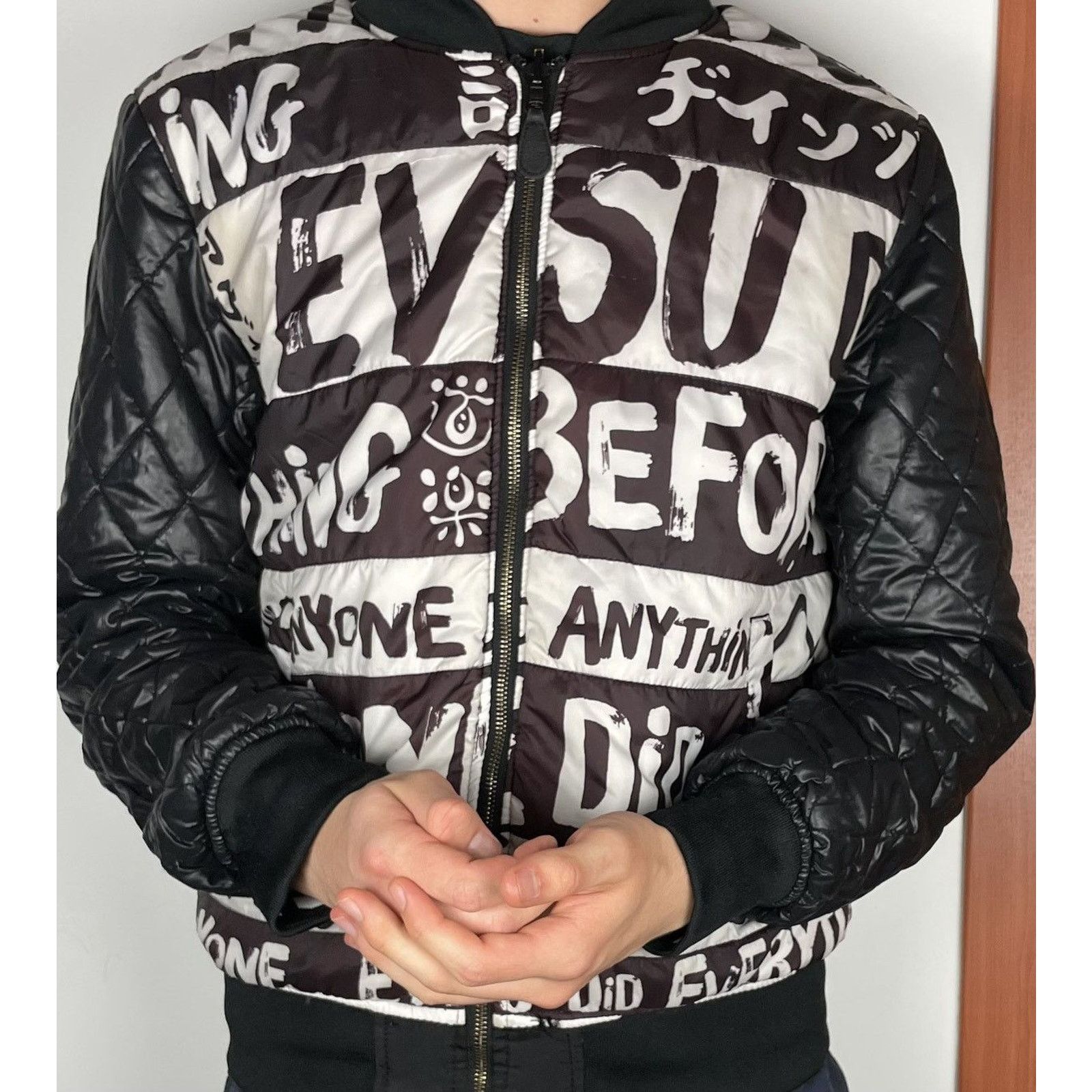 Evisu × Vintage Evisu Reversible Bomber Jacket Medium Size US L / EU 52-54 / 3 - 2 Thumbnail
