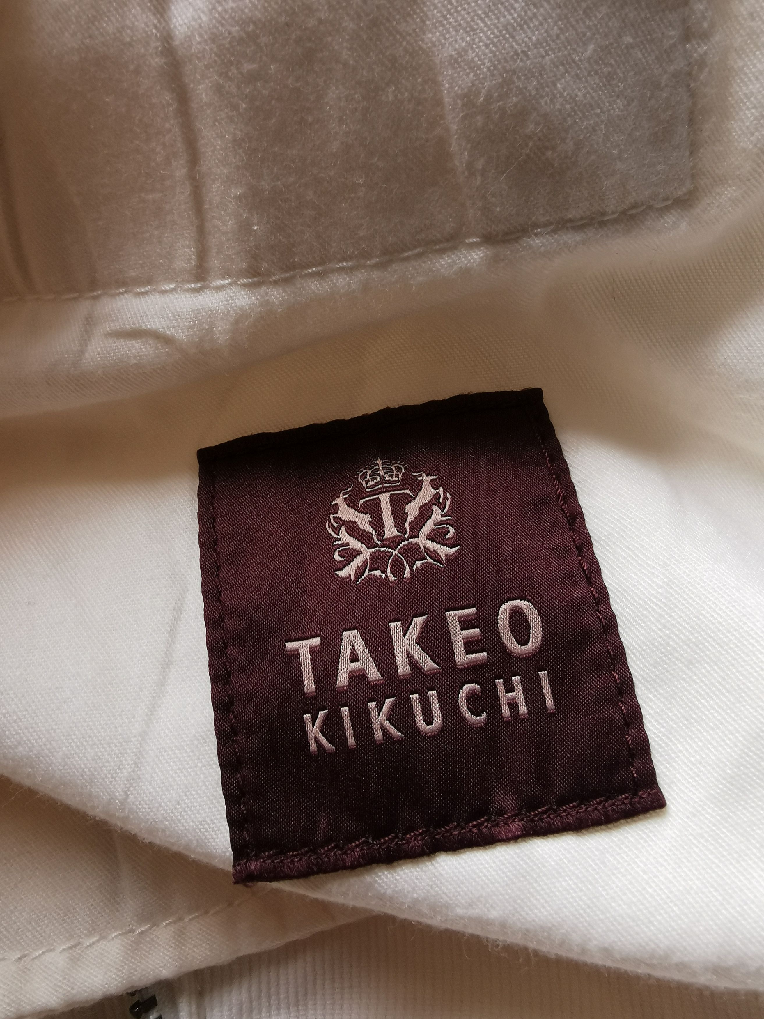 Takeo Kikuchi 🇯🇵🔥🔥 Japanese Brand White Denim Pant Size US 33 - 10 Thumbnail