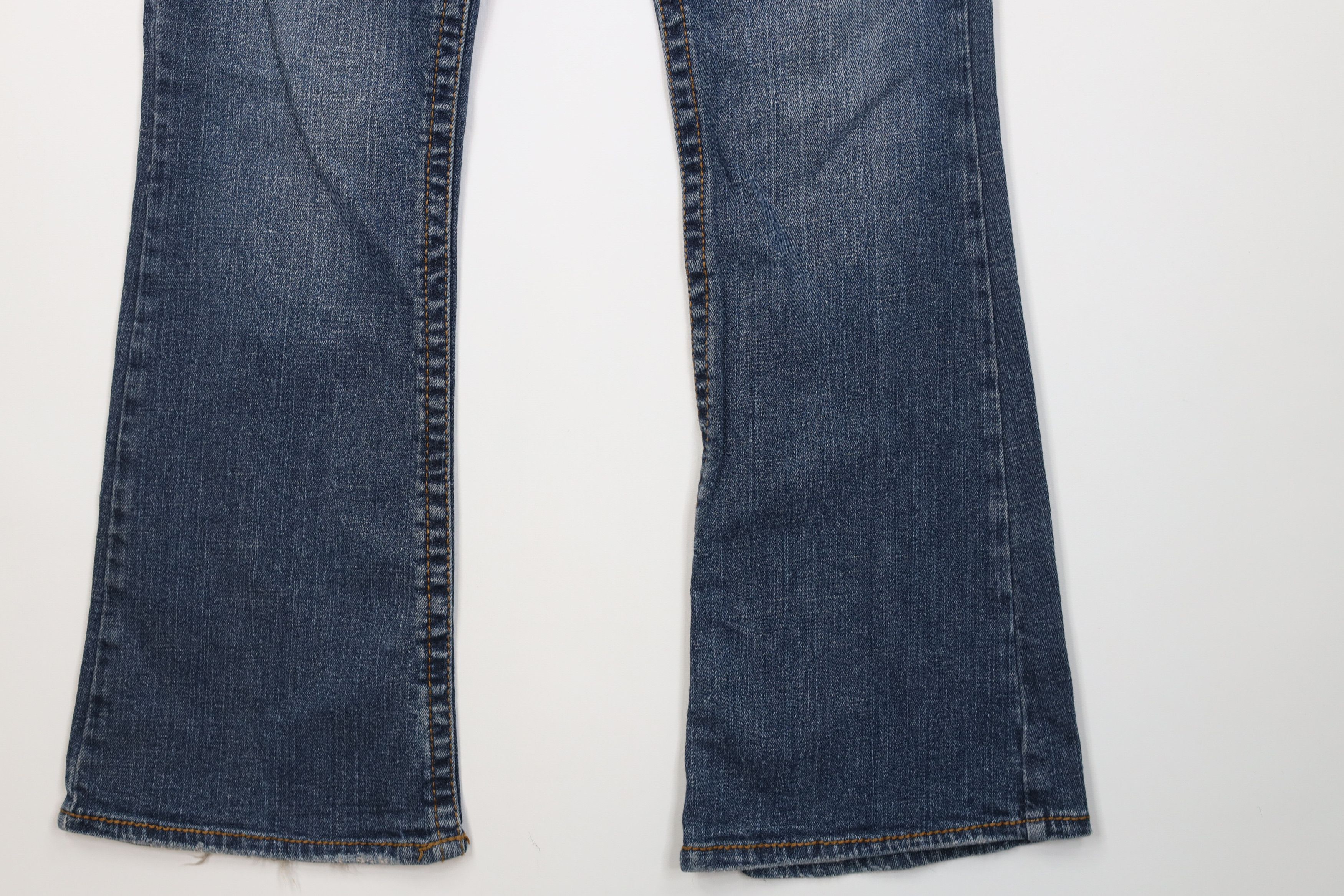 American Eagle Outfitters Vintage Y2K American Eagle Hailey Skinny Flared Jeans Blue Size 30" / US 8 / IT 44 - 5 Thumbnail