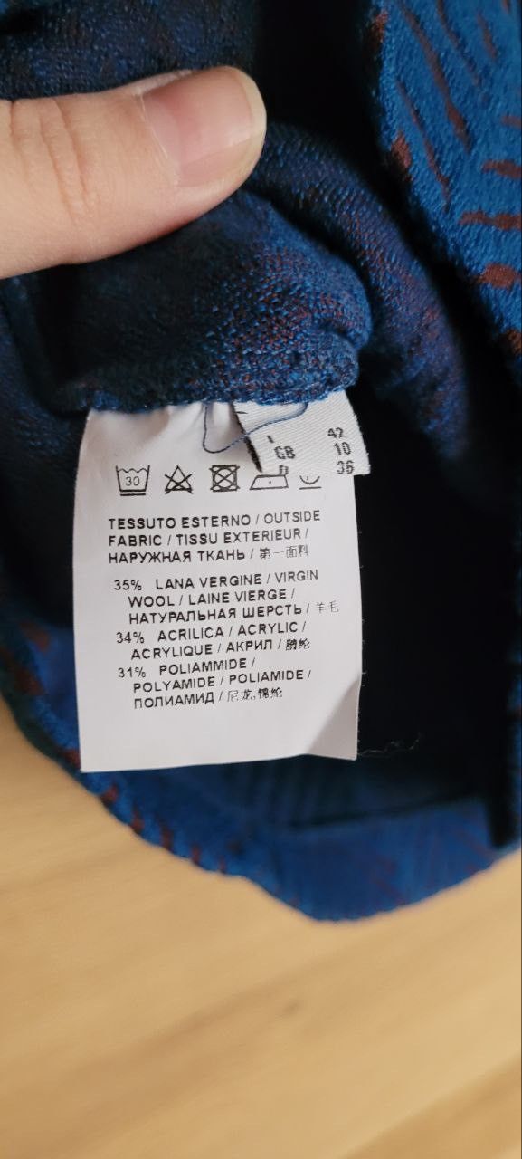 Pinko Pinko blue half sleeve turtleneck sweater Size M / US 6-8 / IT 42-44 - 6 Thumbnail