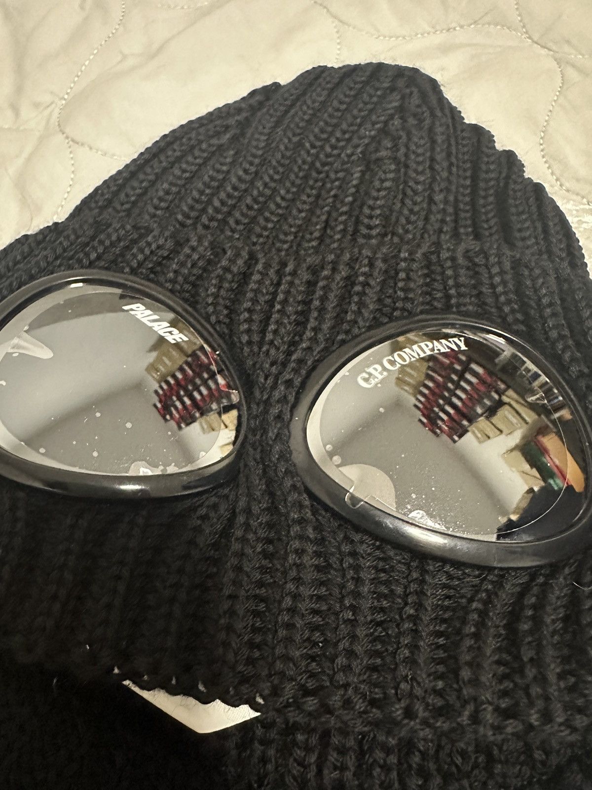 C.P. Company × Palace C.P. Company Palace Beanie Black Size ONE SIZE - 4 Thumbnail