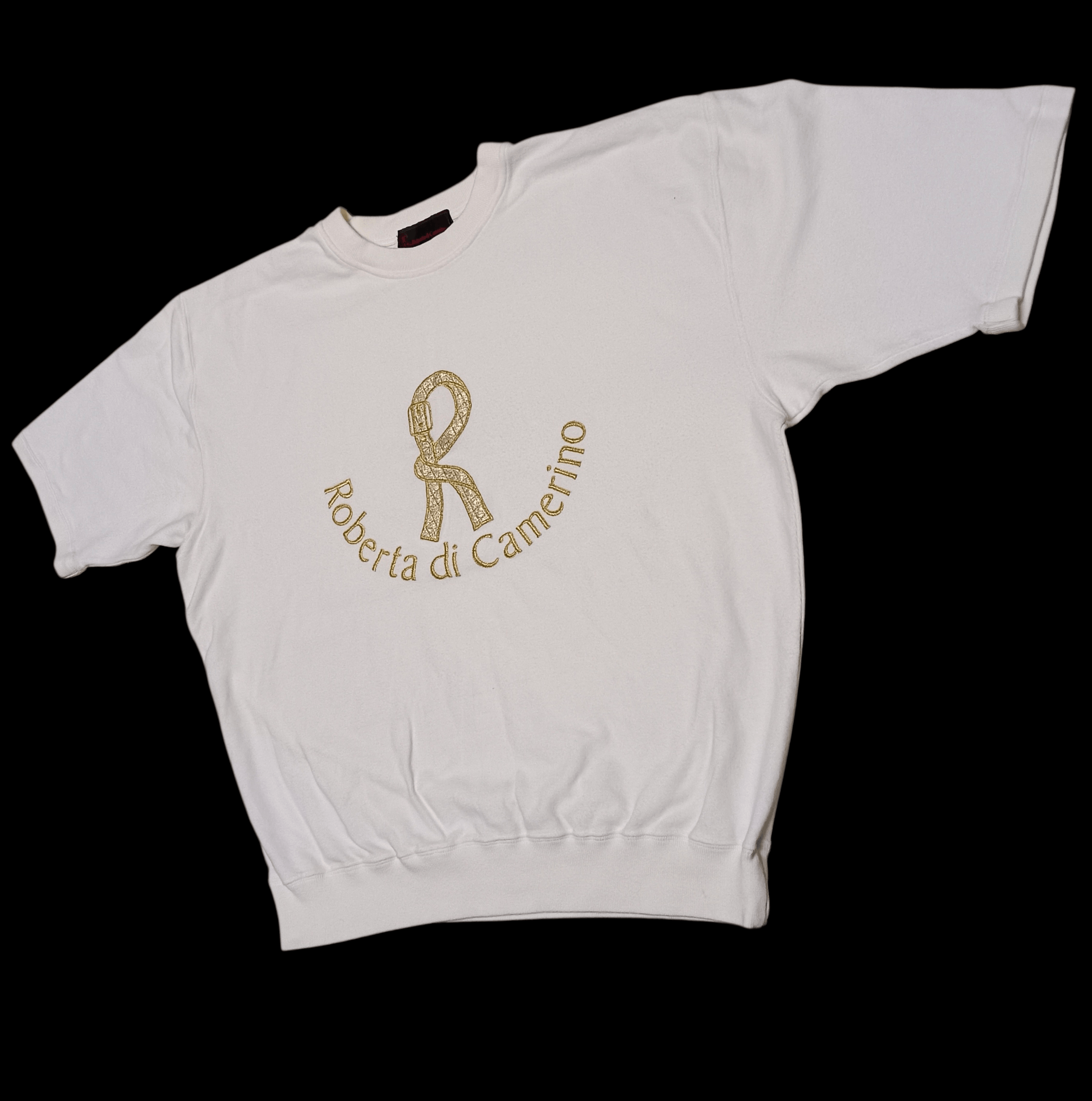 Roberta di Camerino Roberta Di Camerino Short Sleeve Sweatshirt Size US L / EU 52-54 / 3 - 2 Thumbnail