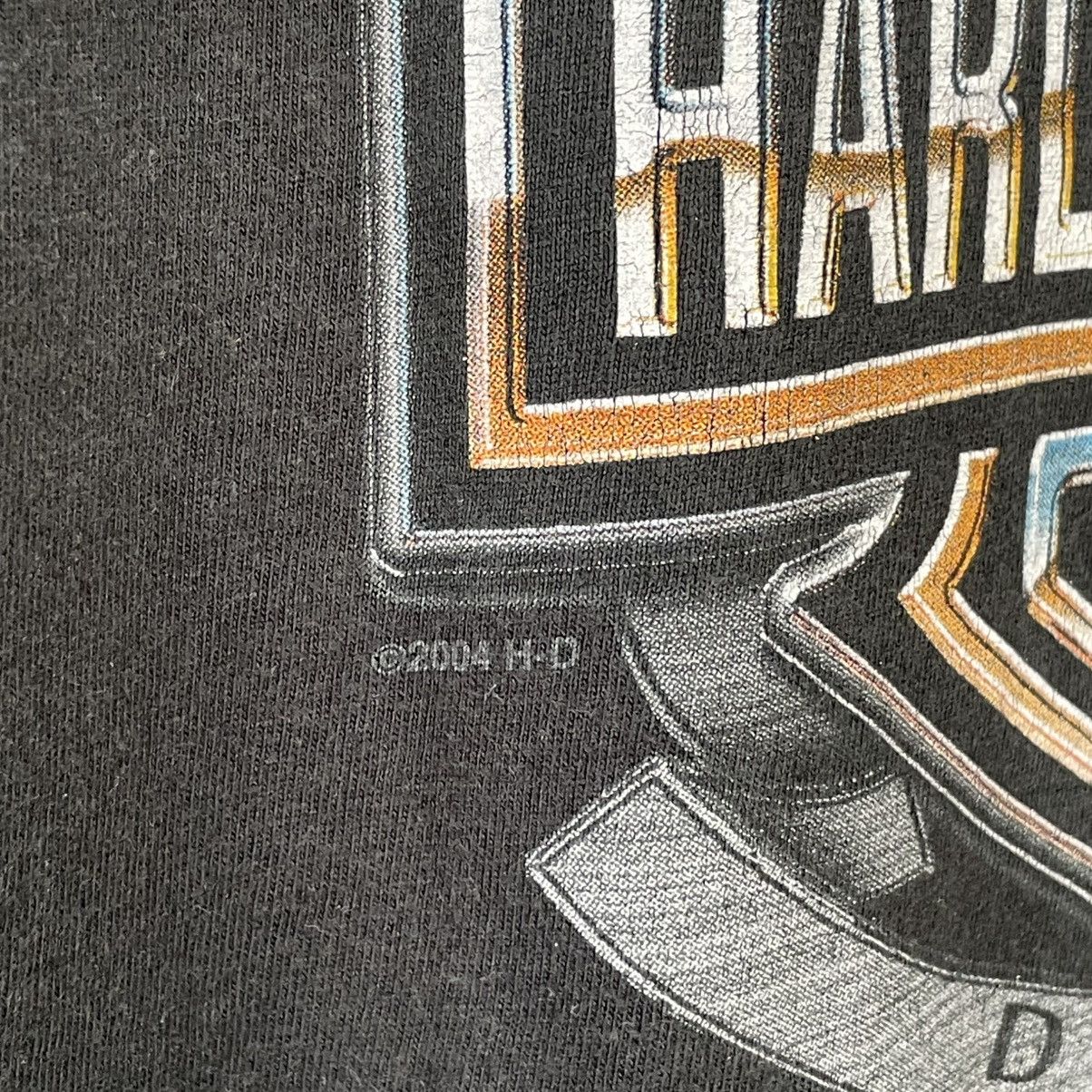 Vintage 00’s Harley Davidson Dragon Logo size XL