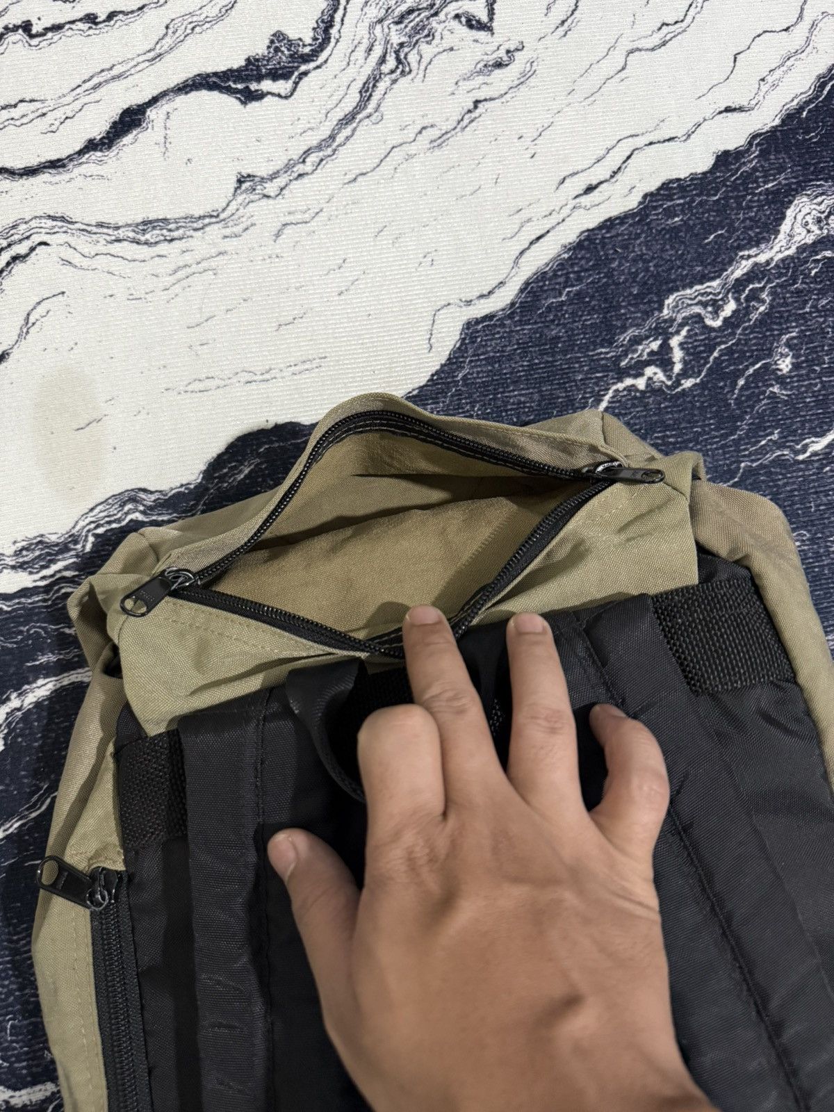 The Mountain Vintage Wilderness experience california backpack nylon Size ONE SIZE - 10 Thumbnail