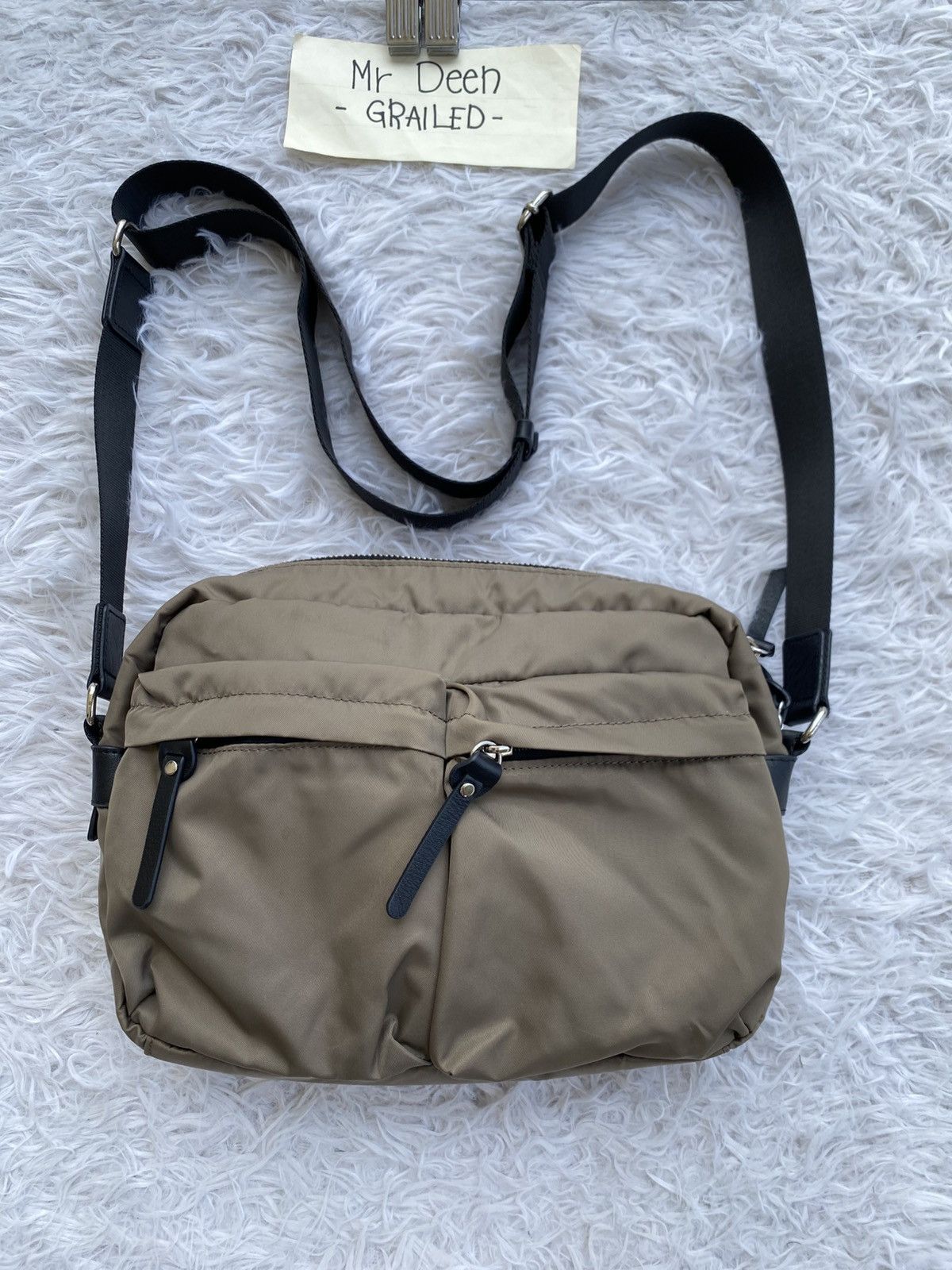 Yohji Yamamoto Rare Y'saccs Double Front Pocket Soulder Bag Size ONE SIZE - 5 Thumbnail