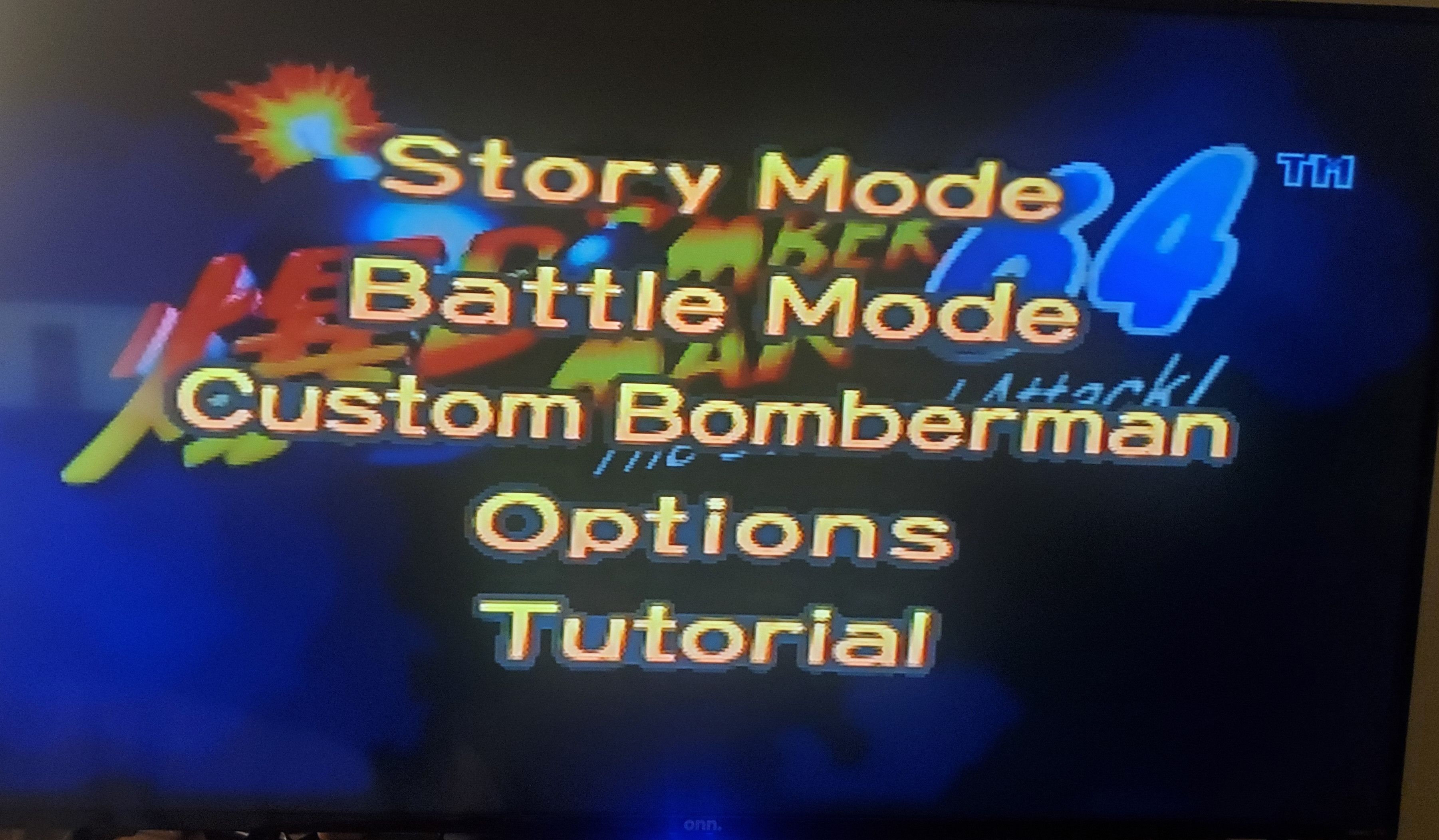 Nintendo Bomberman 64 The Second Attack N64 Nintendo 64 Video Game Size ONE SIZE - 4 Thumbnail