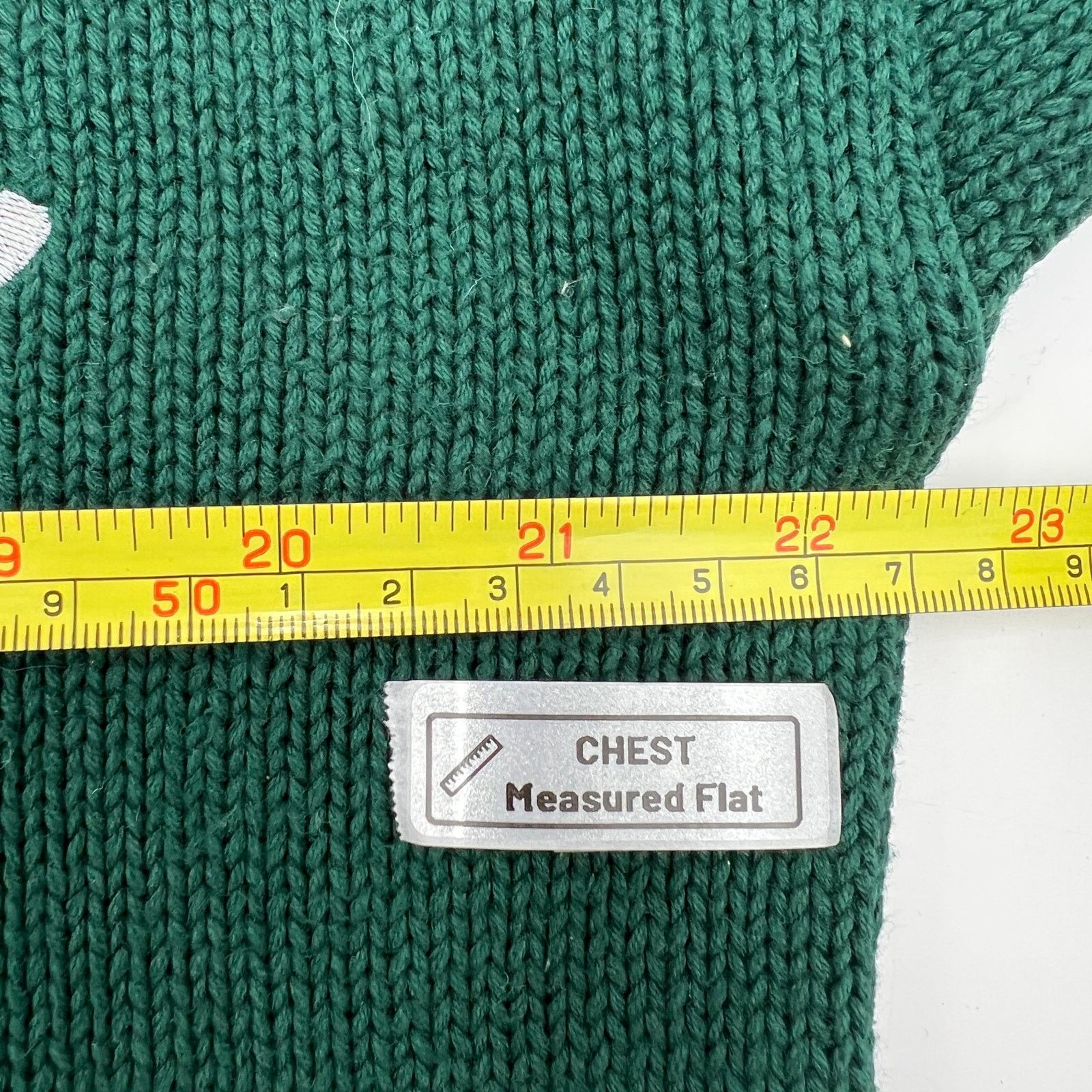 Izod × Vintage Vintage Izod Cotton Pine Green Pullover Crewneck Sweater Size US L / EU 52-54 / 3 - 4 Thumbnail
