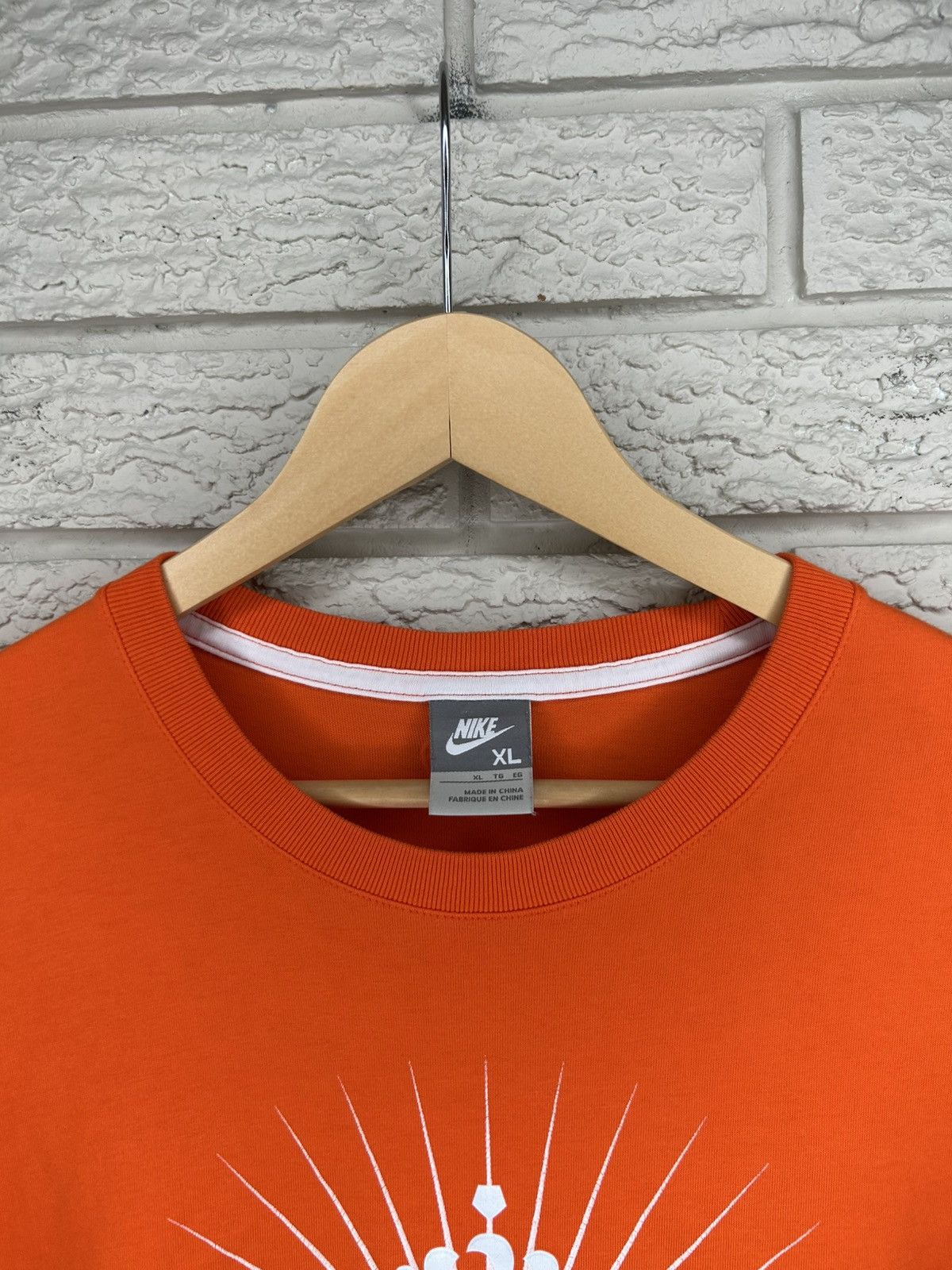 Nike Vintage Nike Netherlands Center Swoosh T Shirt Size US XL / EU 56 / 4 - 4 Thumbnail