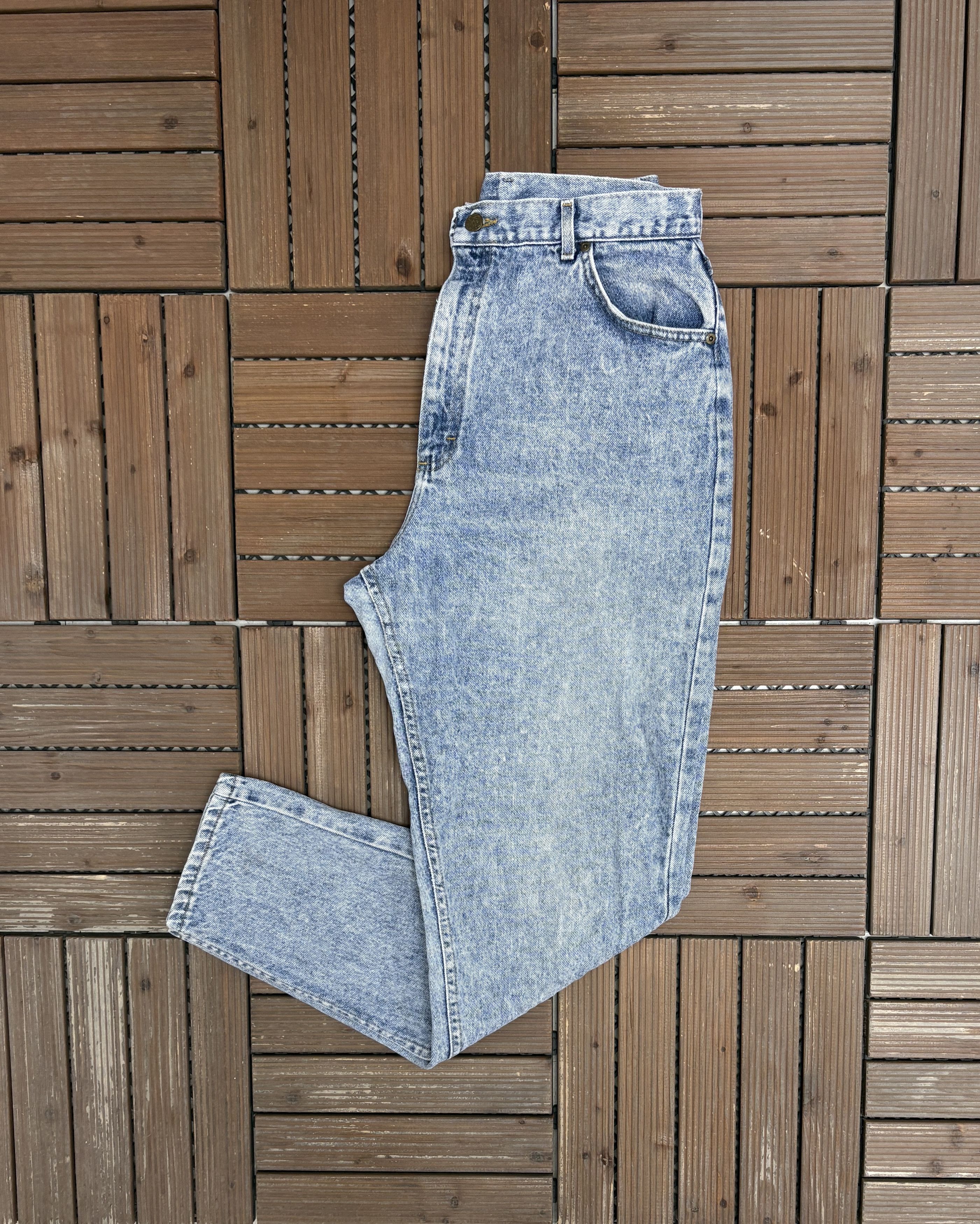 Lee × Vintage Lee Branded Straight Leg Vintage Light Blue Jeans Size US 34 / EU 50 - 1 Thumbnail
