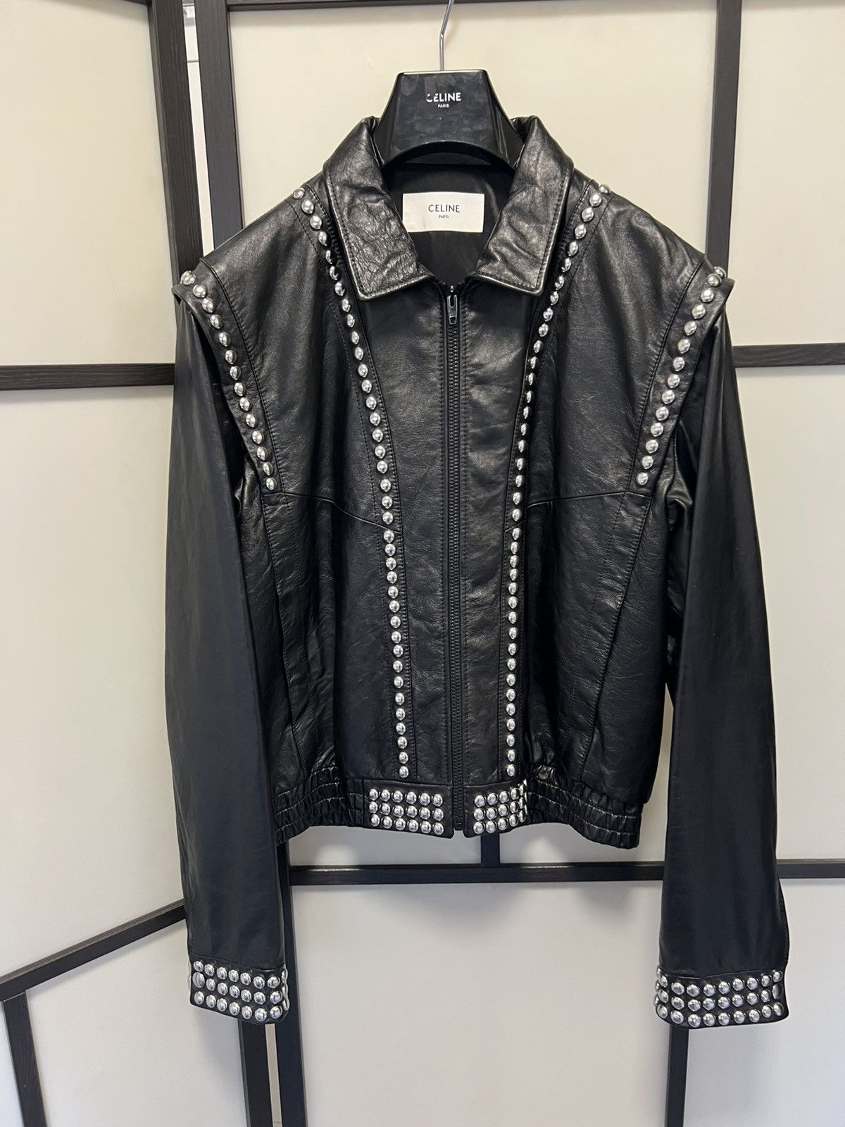 CELINE Goatskin Blouson size48 エディ期 CELINE Goatskin Blouson size48 エディ期