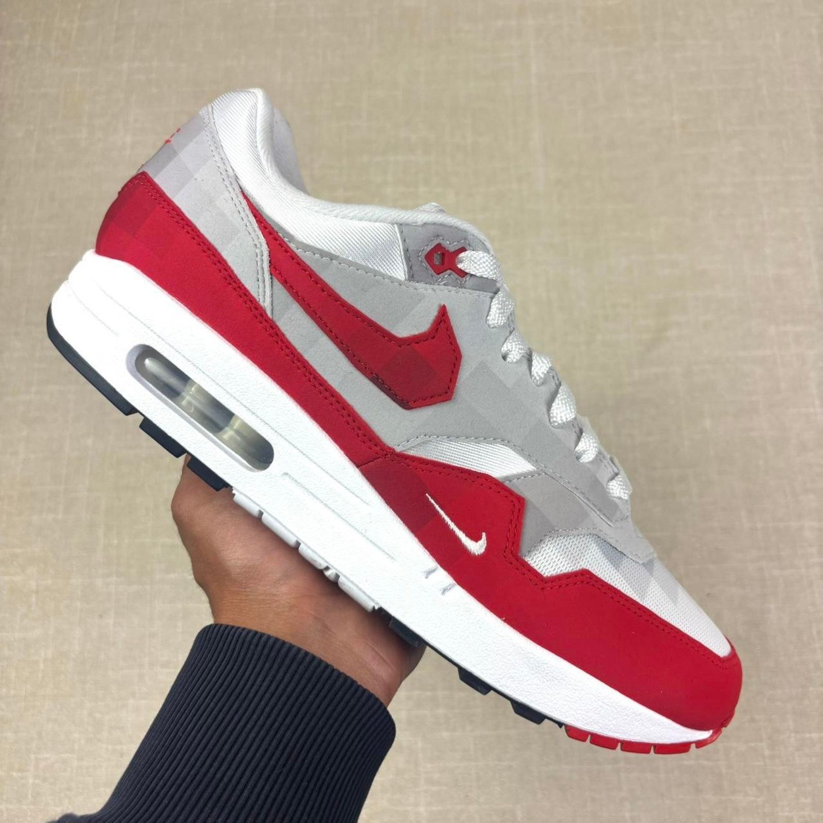 Nike 🍄 2024 Nike Air Max 1 .SWOOSH “Low Poly” 10M Size US 10 / EU 43 - 1 Thumbnail