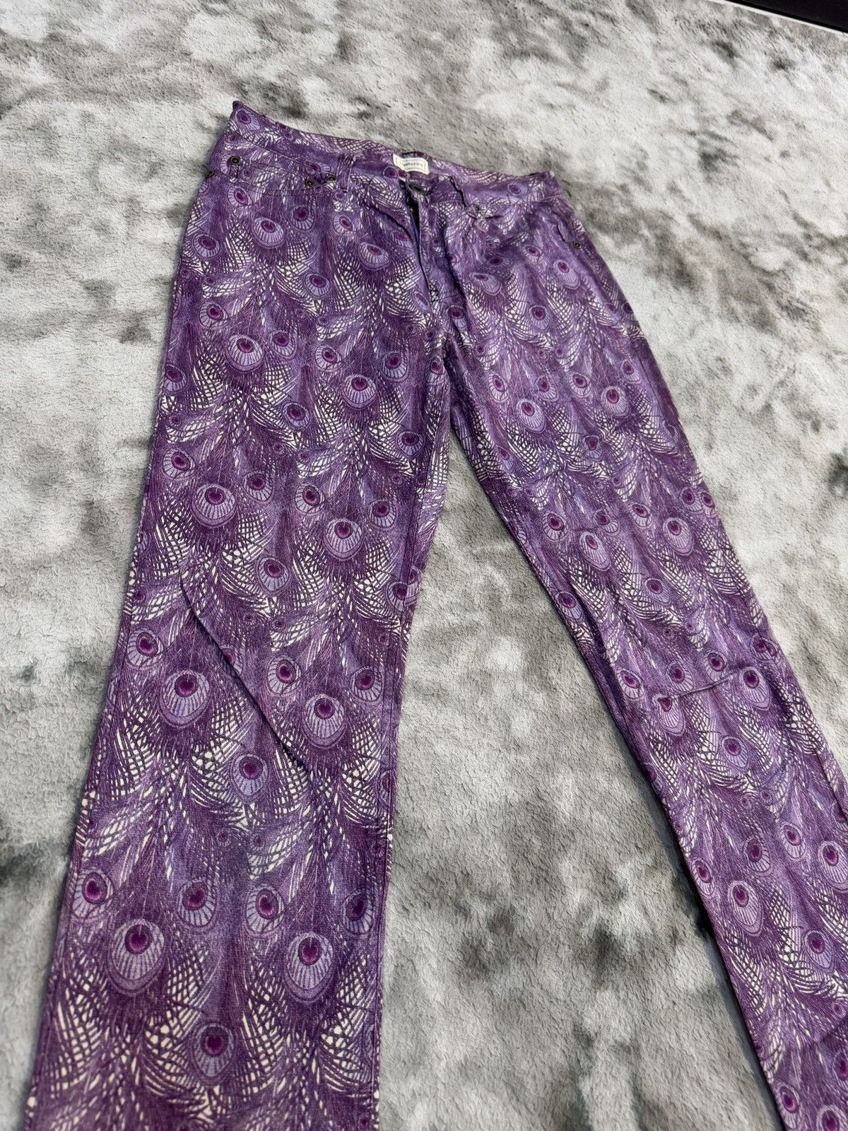 Hysteric Glamour × Vintage Vintage and Rare Hysteric Glamour Peacock Printed Pants Size US 30 / EU 46 - 3 Thumbnail